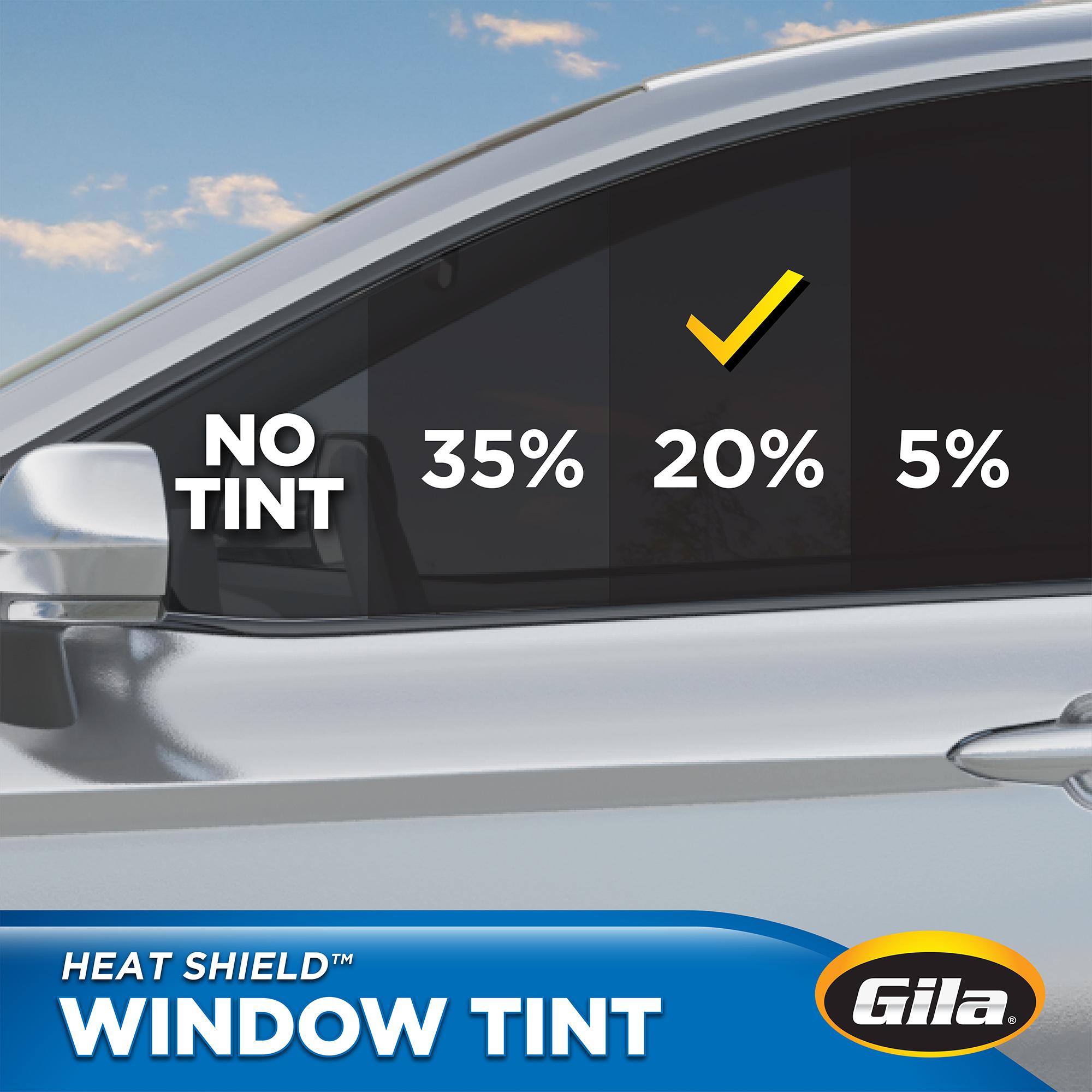 Gila 20% 24in x 78in Black Scratch Resistant Window Tint