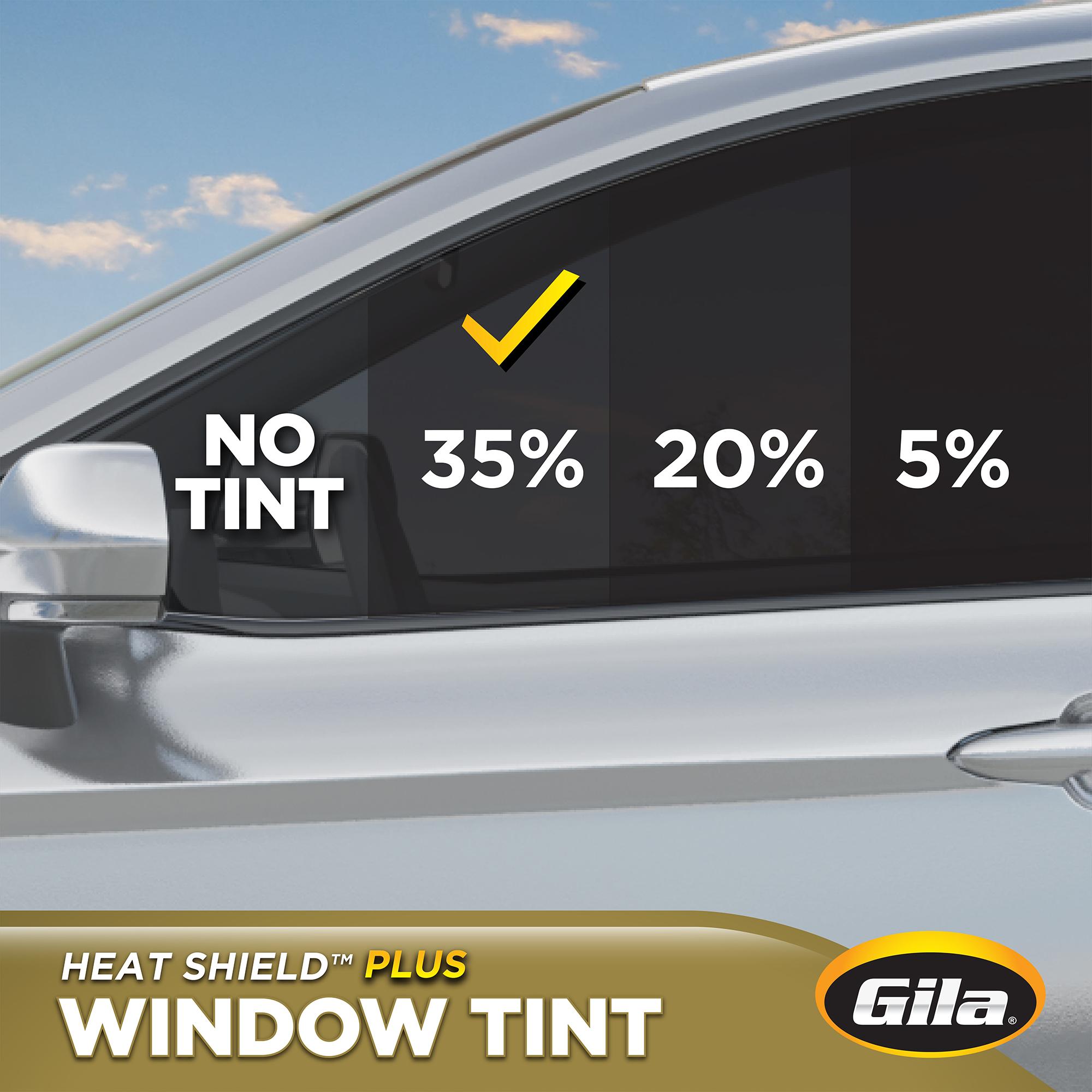 Gila 78 in x24 in x1.5 mm Dark Smoke Window Film