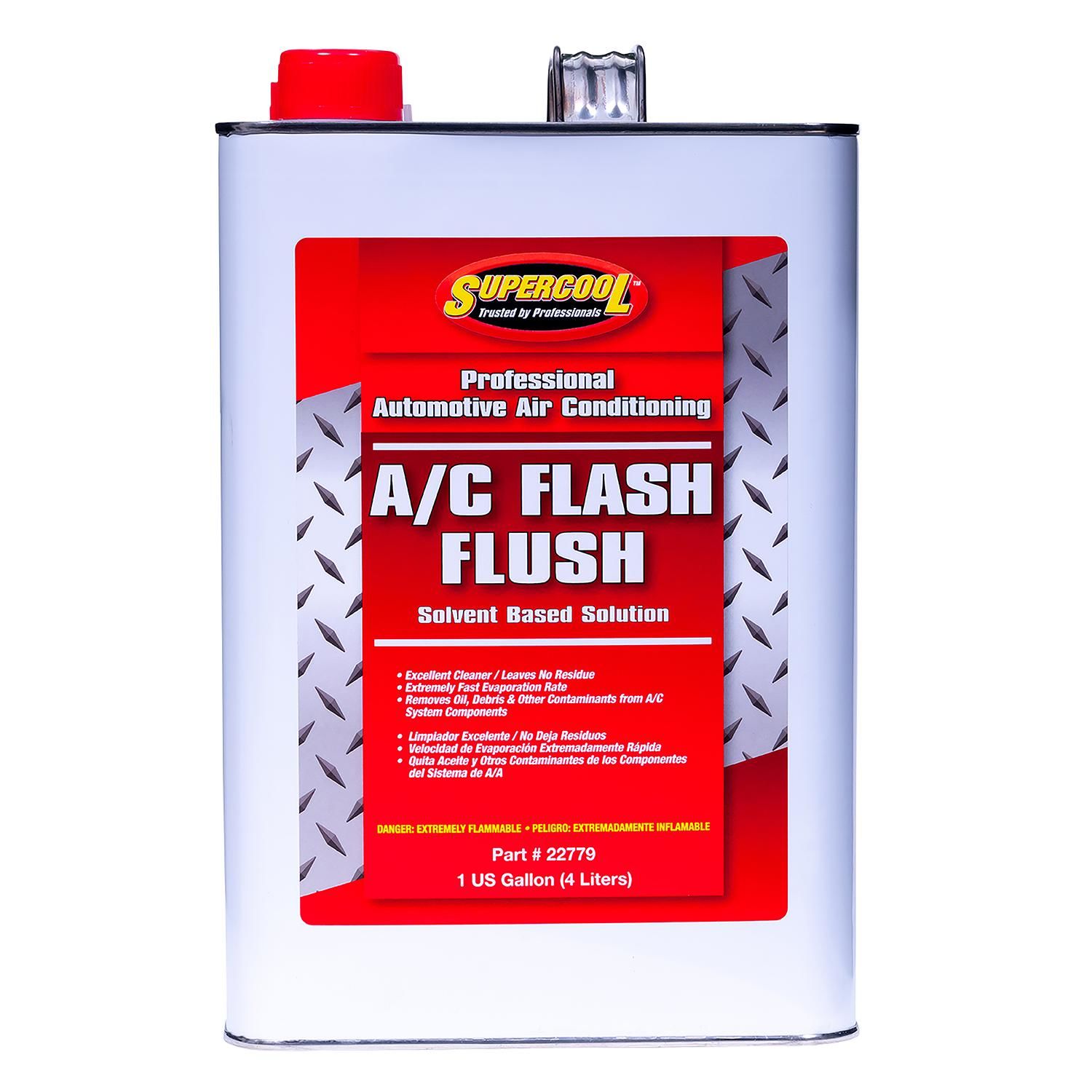 TSI Supercool Evaporating A/C Flash Flush Cleaner 1 Gallon