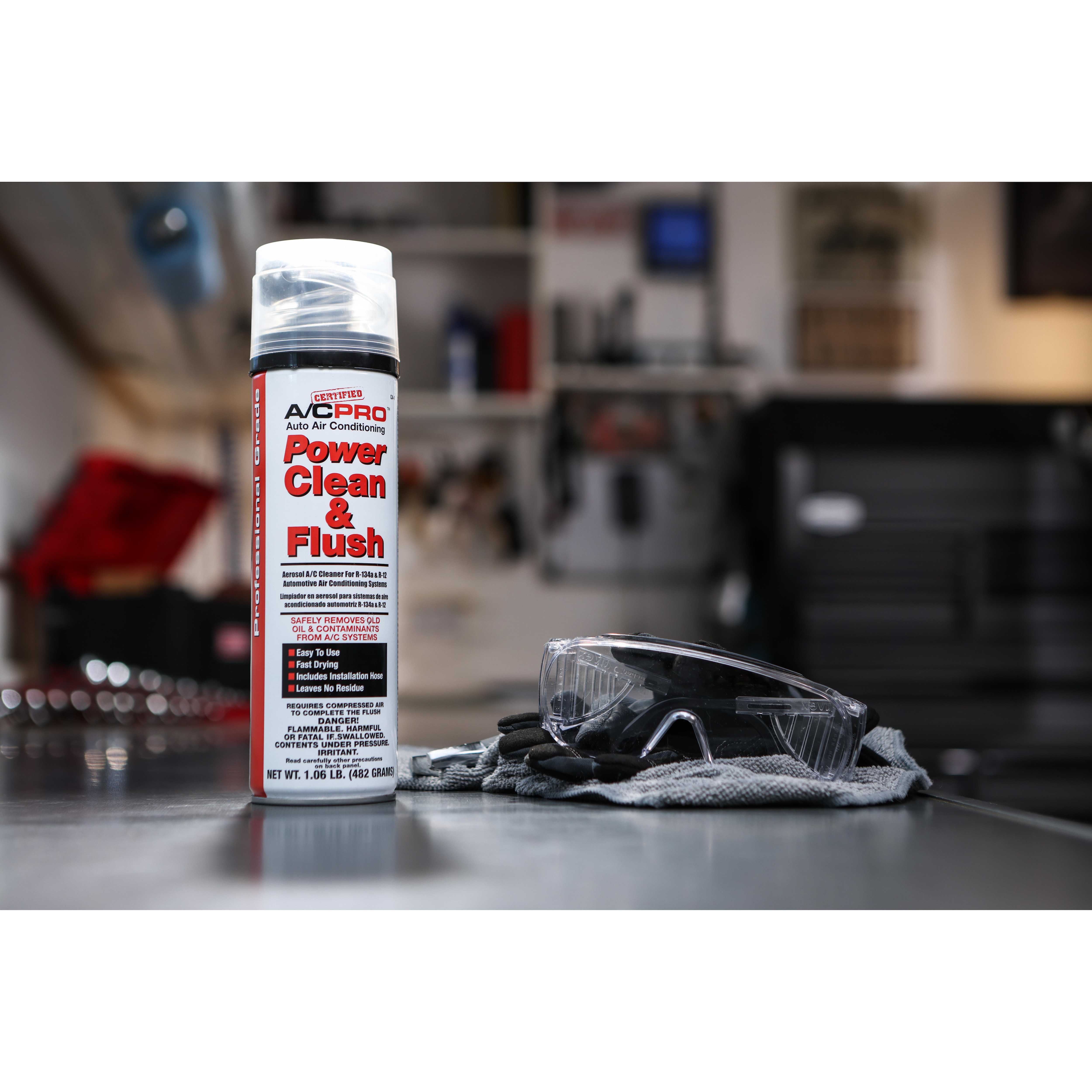 A/C Pro Flush System Cleaner Aerosol Spray 17oz | AutoZone