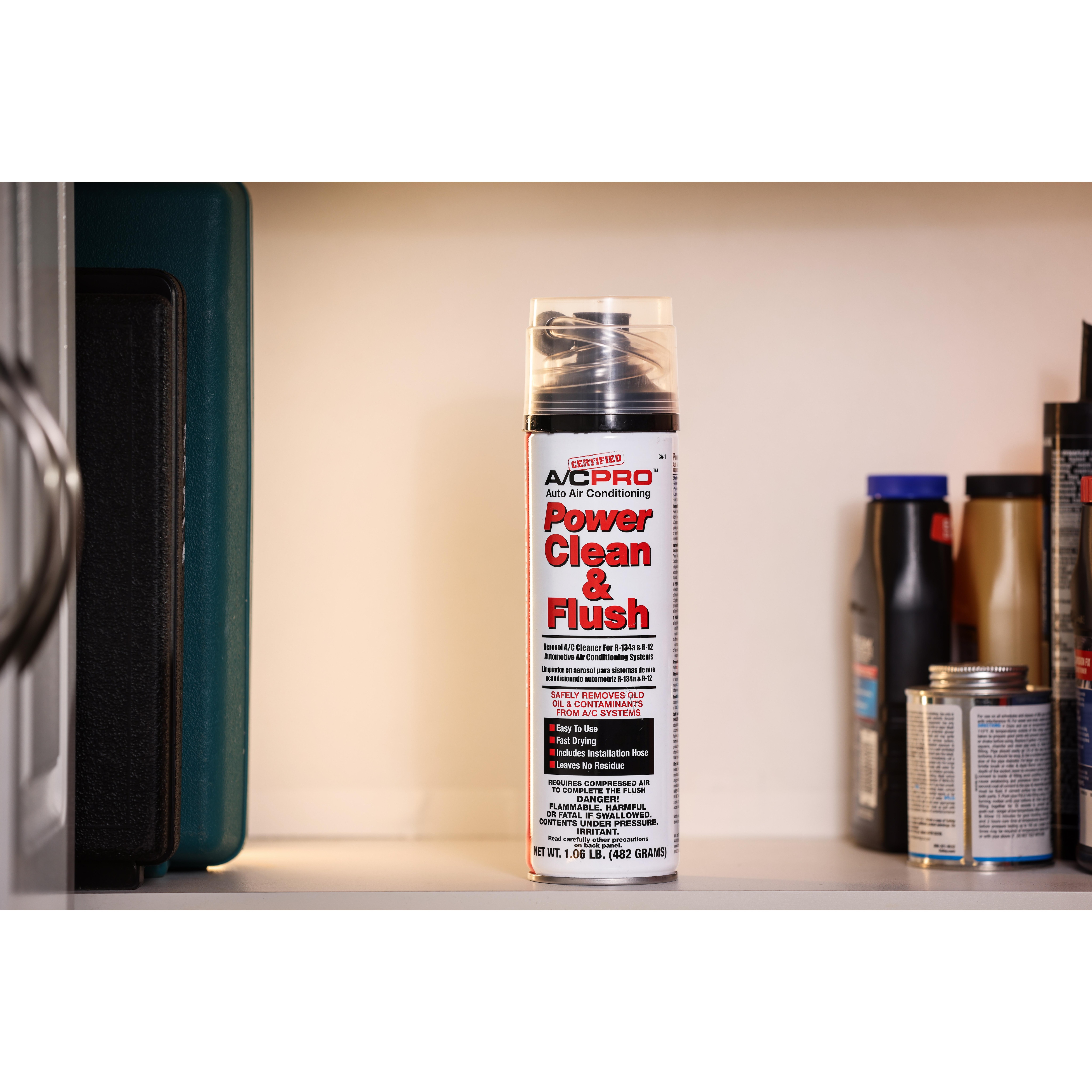 A/C Pro Flush System Cleaner Aerosol Spray 17oz | AutoZone