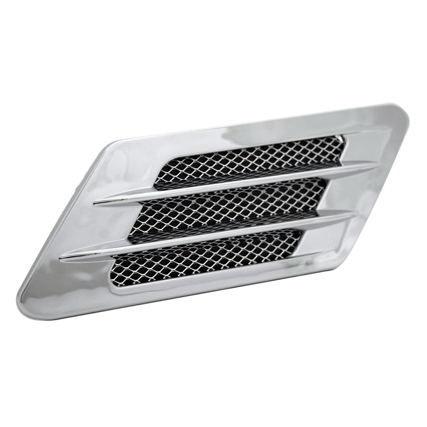 Pilot Chrome Dual Bar Vent 2 Piece | AutoZone