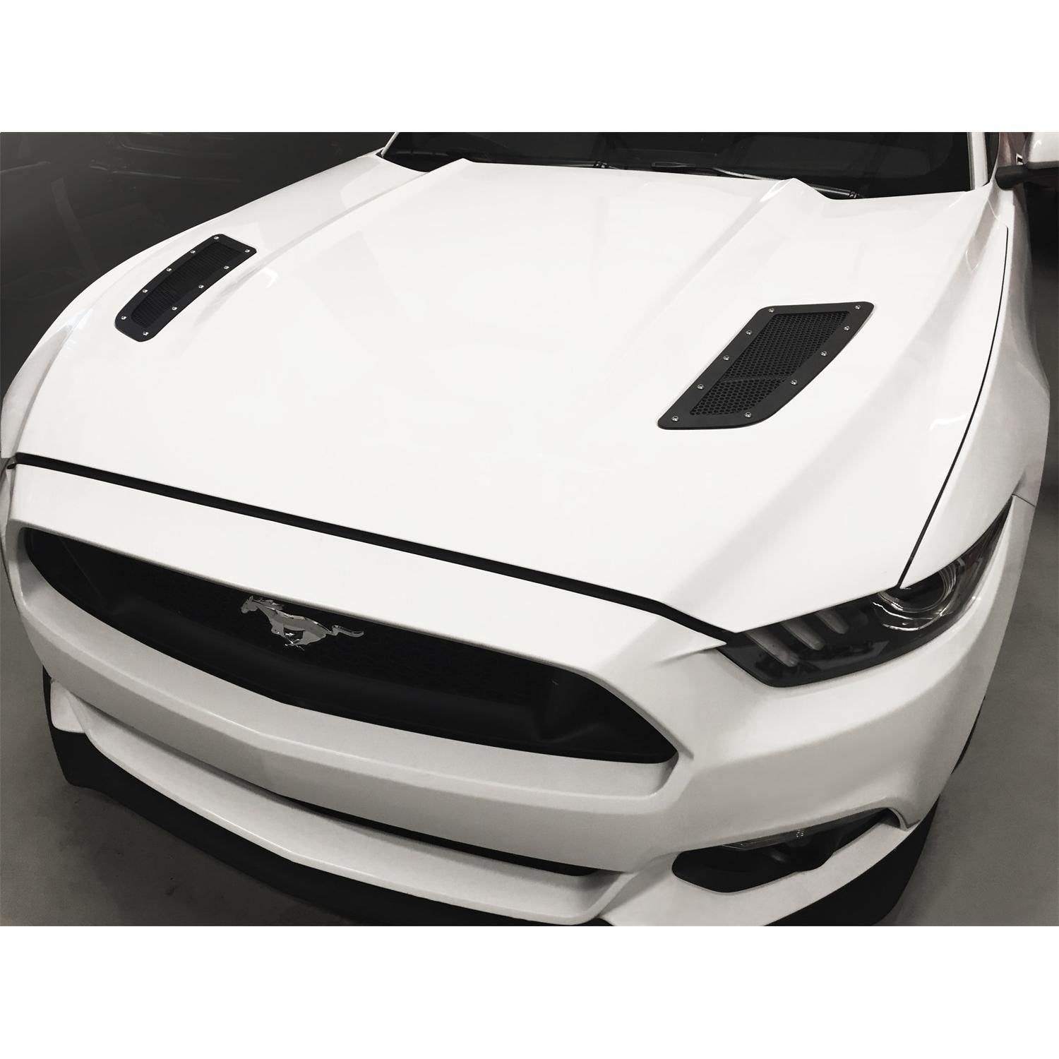Drake Muscle Hood Vent FR3Z16C630BK | AutoZone