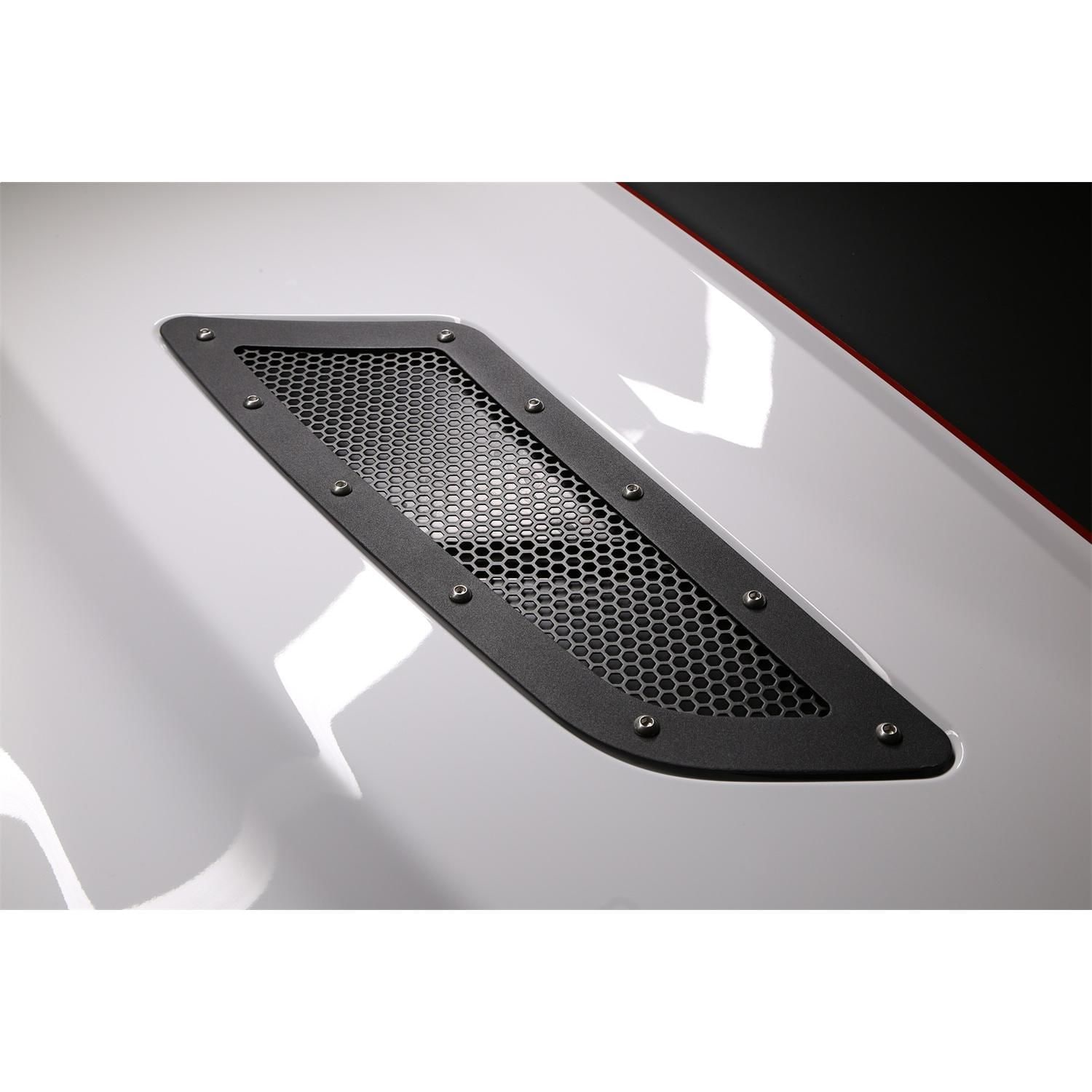 Drake Muscle Hood Vent FR3Z16C630BK | AutoZone