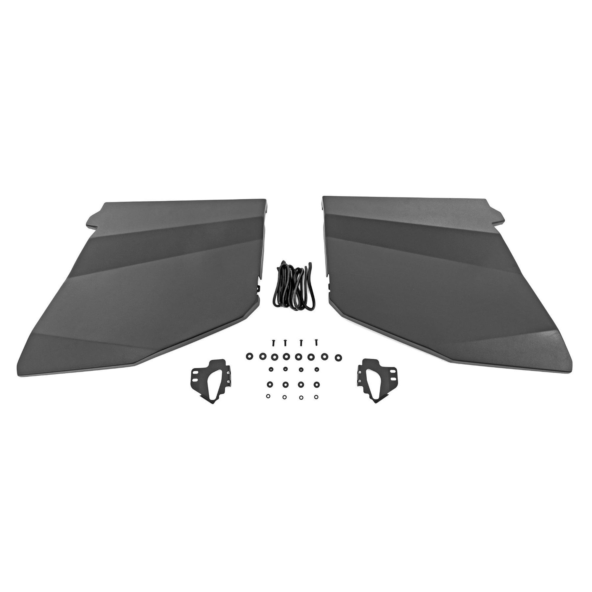 Rough Country Aluminum Lower Half Doors Rear for Polaris RZR XP 4