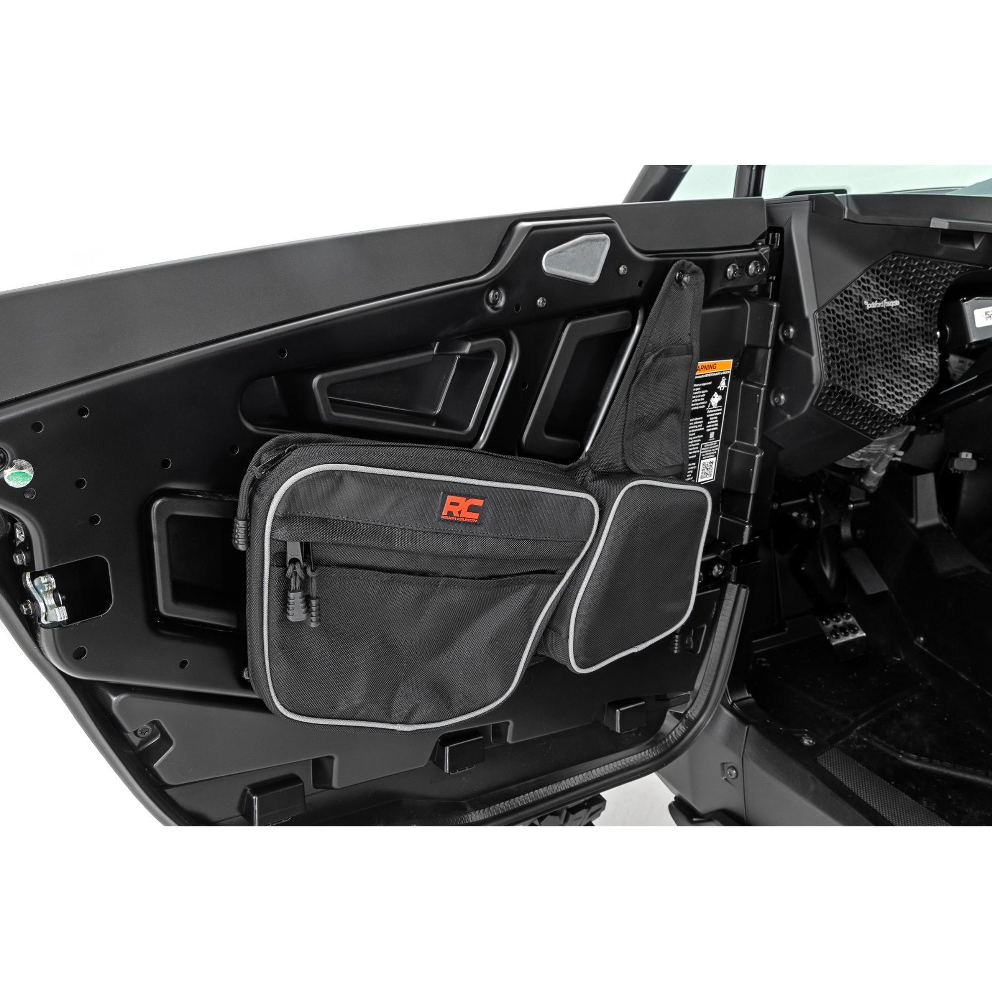 Rough Country Aluminum Lower Half Doors Rear for Polaris RZR XP 4