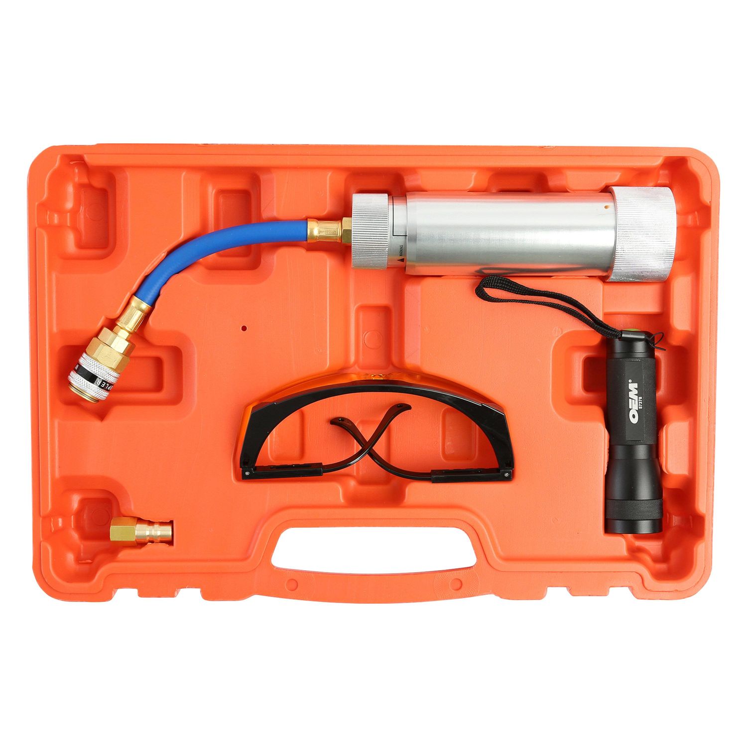 美品 ALLIAN DAMAGE 155cm FLUX PR ML セット OEM TOOLS A/C Leak Detector UV Dye Injector/Light Kit (Dye Sold