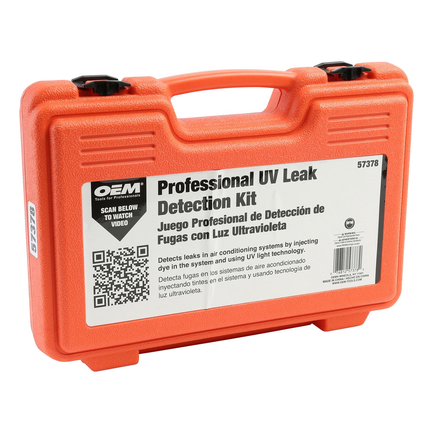 OEM TOOLS A/C Leak Detector UV Dye Injector/Light Kit (Dye Sold
