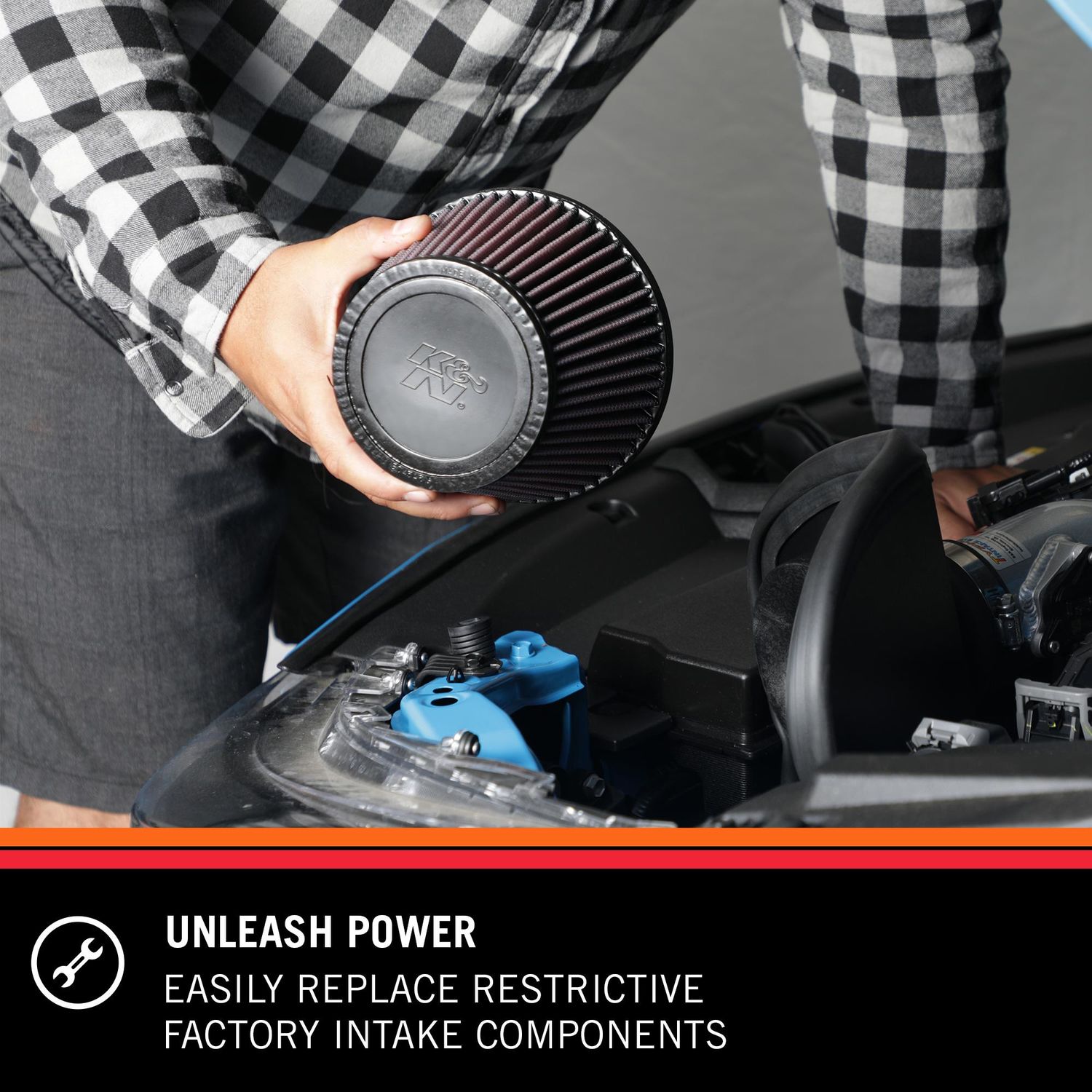 K&N High Performance Air Intake System 69-2549TS | AutoZone