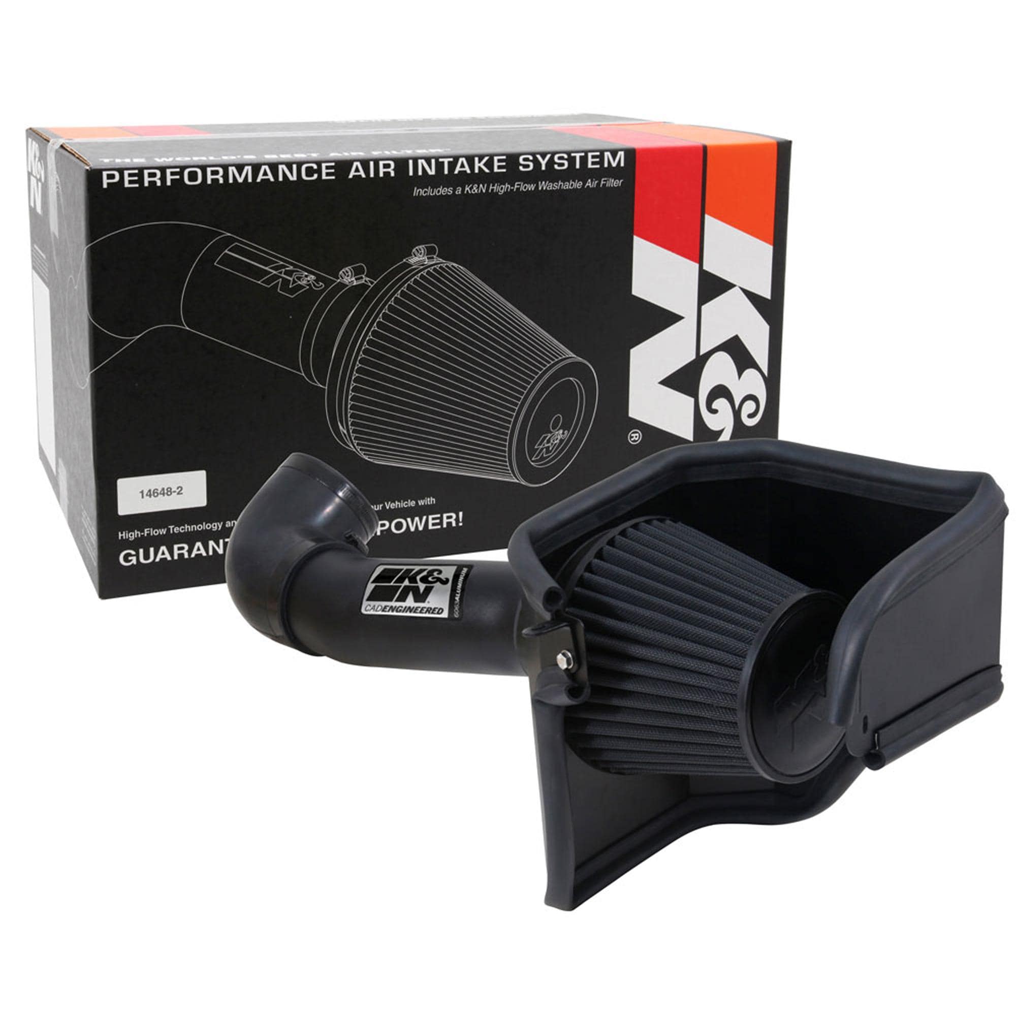 K&N High Performance Air Intake System 71-1542 | AutoZone