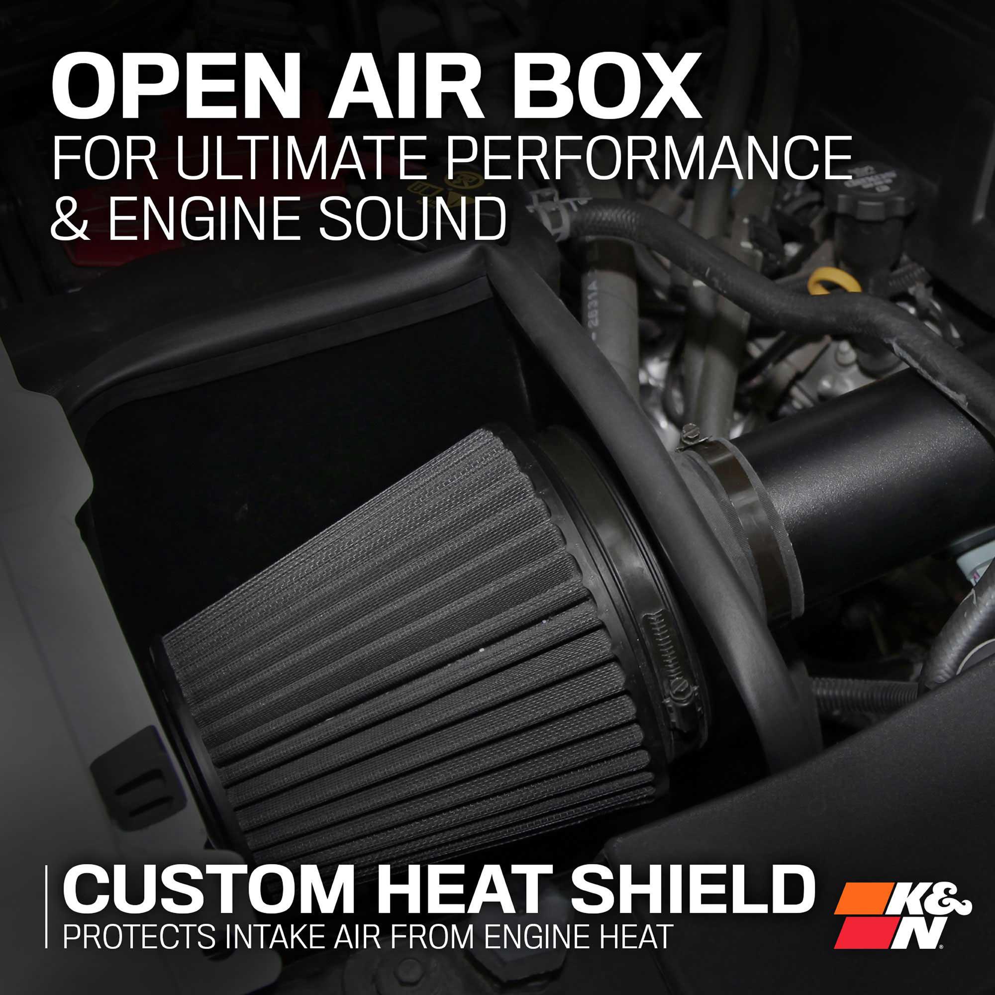 K&N High Performance Air Intake System 71-3070 | AutoZone