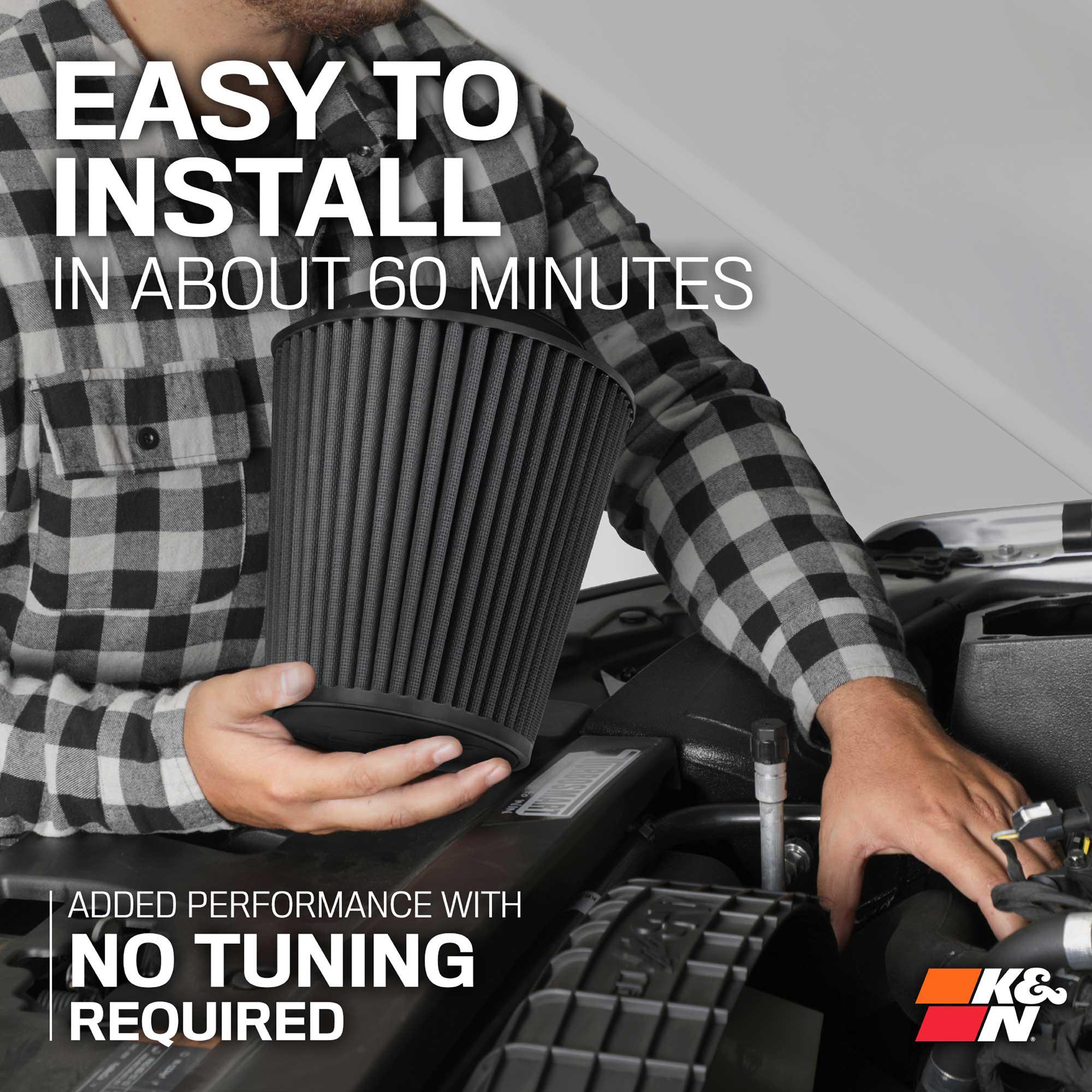 K&N High Performance Air Intake System 71-3070 | AutoZone