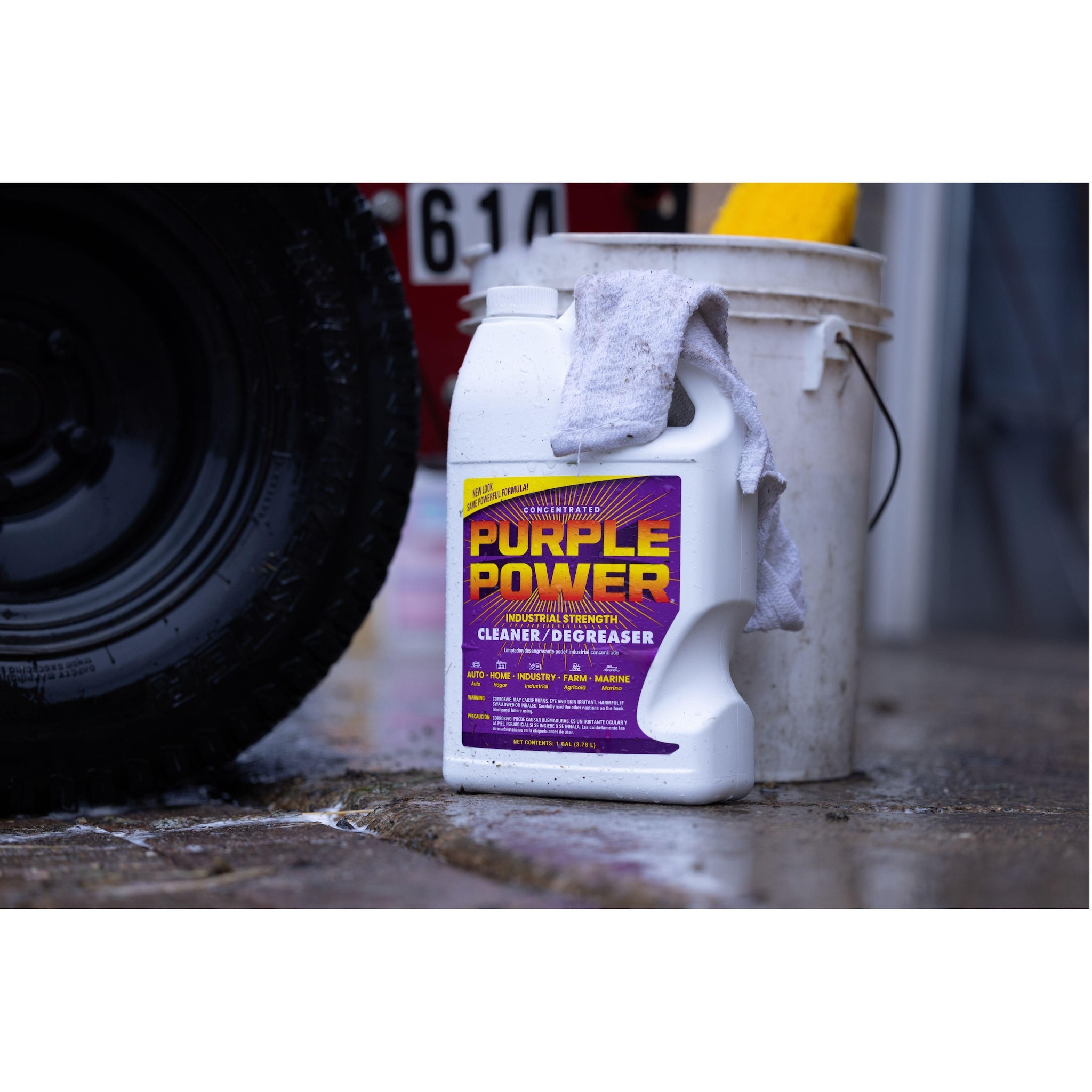 Purple Power Cleaner and Degreaser Liquid, 1 Gallon