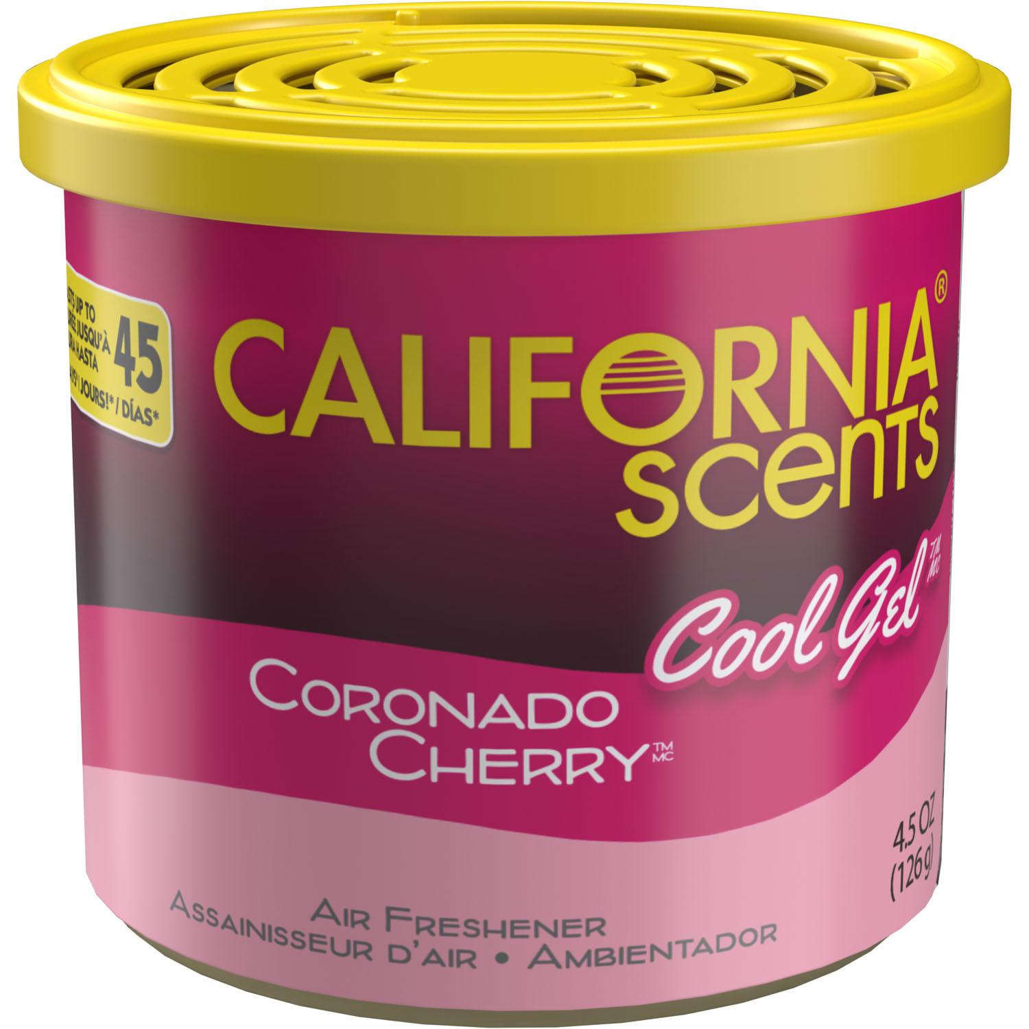 California Scents Cool Gel Coronado Cherry Scent Can Air Freshener