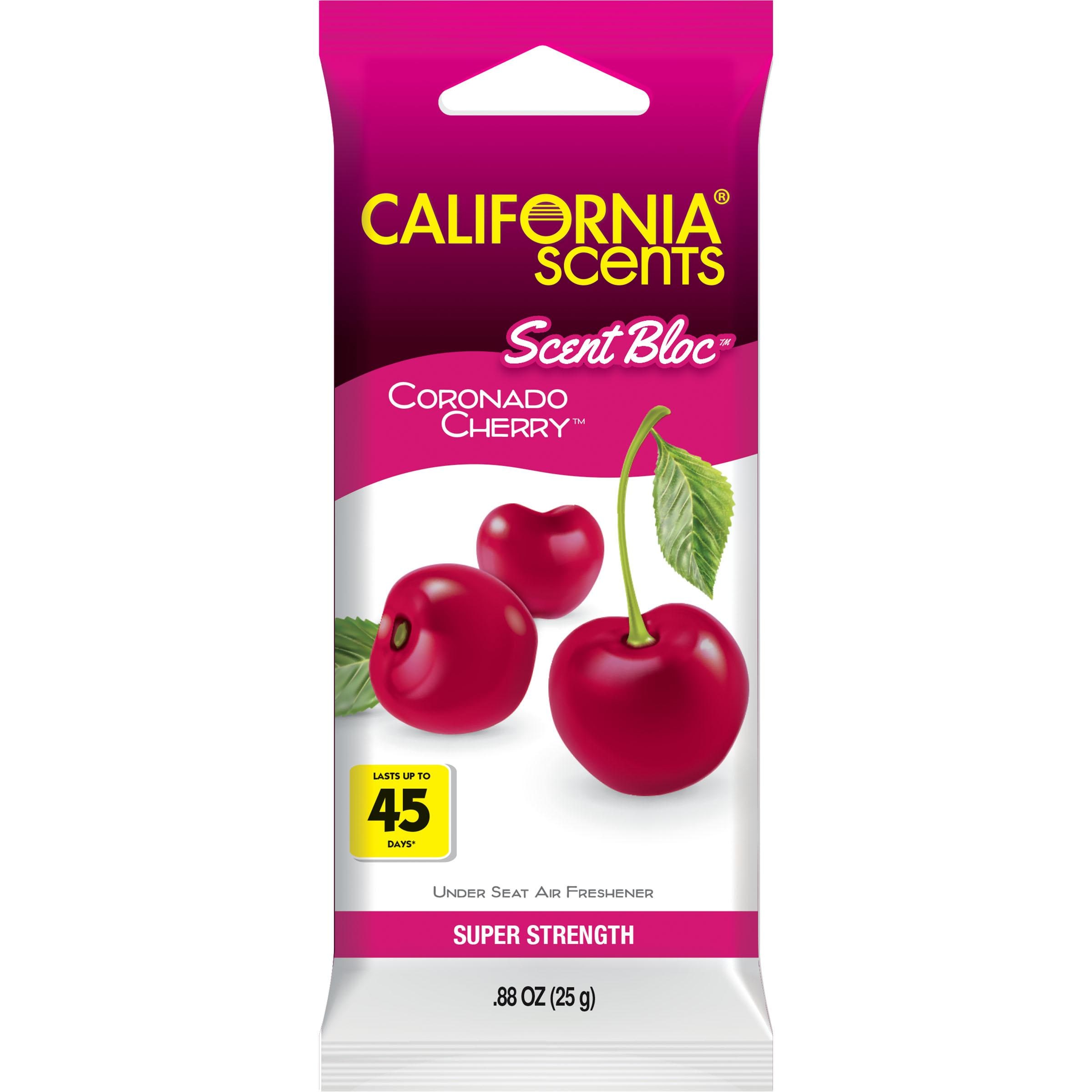 Lot De 6 Désodorisants California Car Scents Santa Barbara Berry - Parfum Voiture Et Intérieur