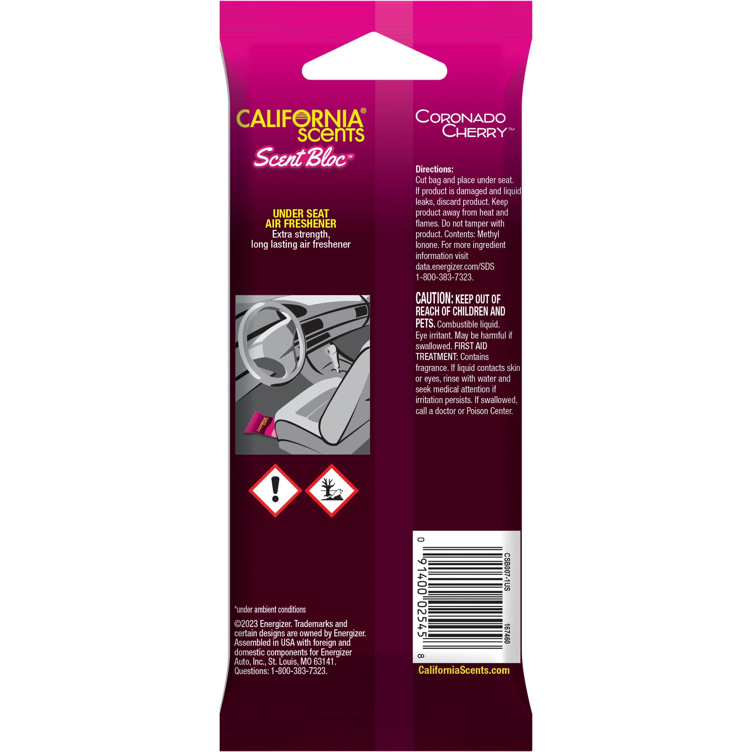 California Scents Coronado Cherry Scent Pad Air Freshener | AutoZone