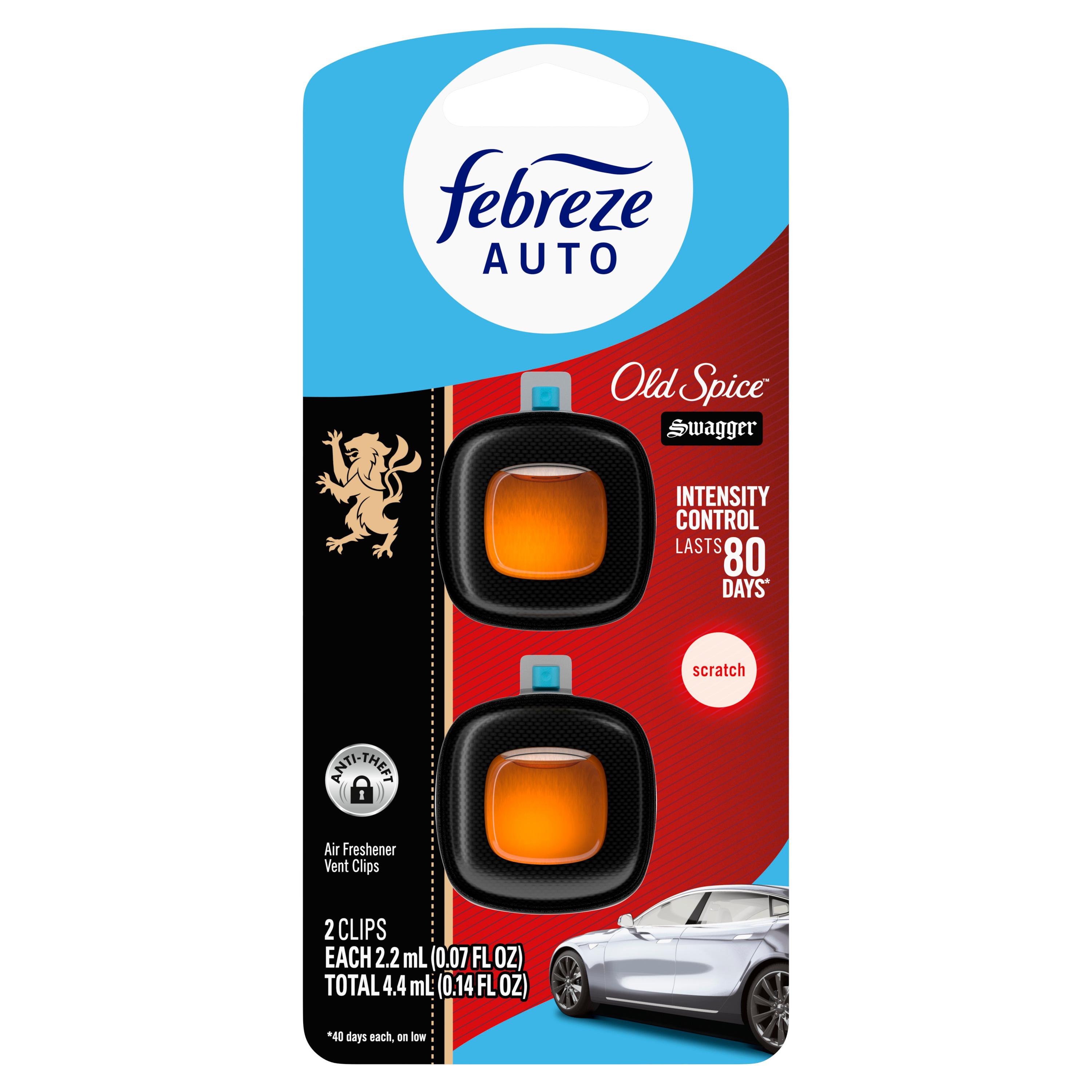 Frebreze Old Spice Swagger Scent Vent Air Freshener 2 Pack | AutoZone