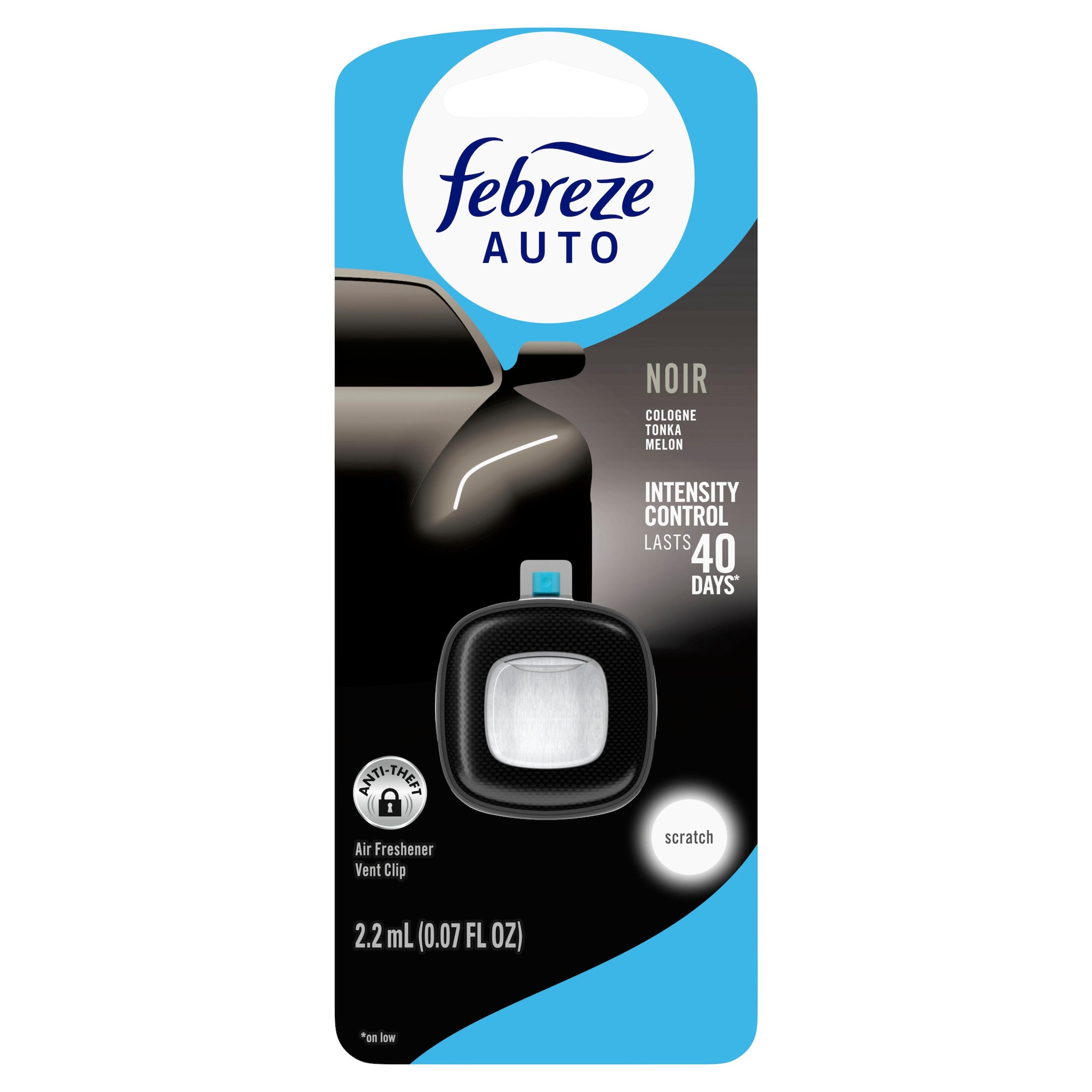 Frebreze Noir Auto Scent Vent Air Freshener