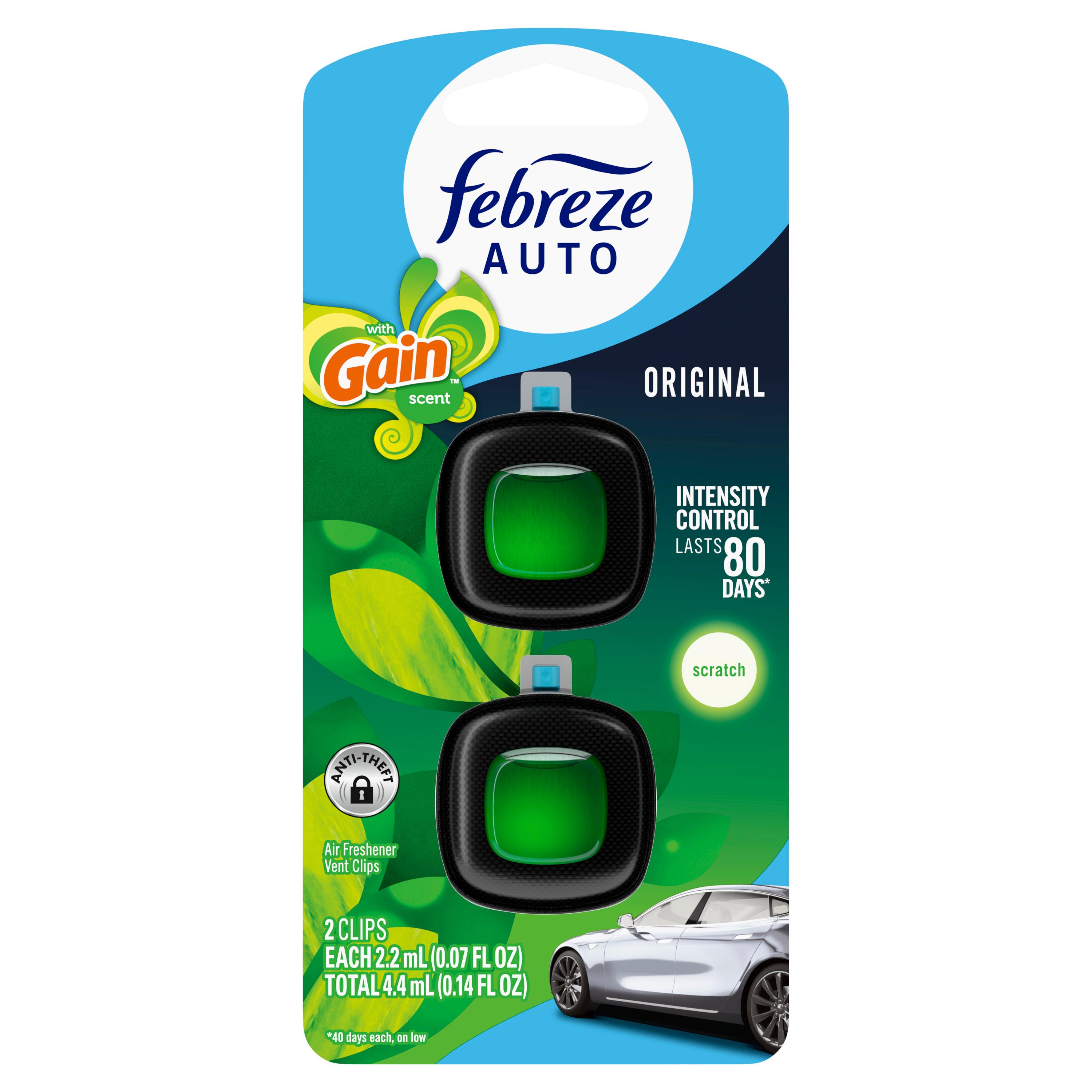 Frebreze Gain Original Scent Vent Air Freshener 2 Pack | AutoZone