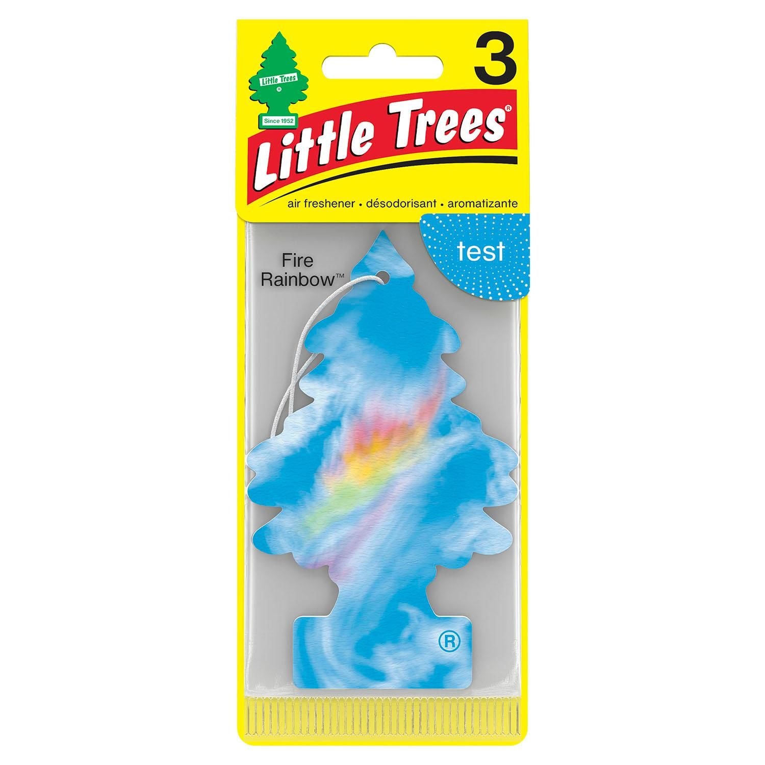 Little Trees Hanging Fire Rainbow Air Freshener 3 Piece | AutoZone