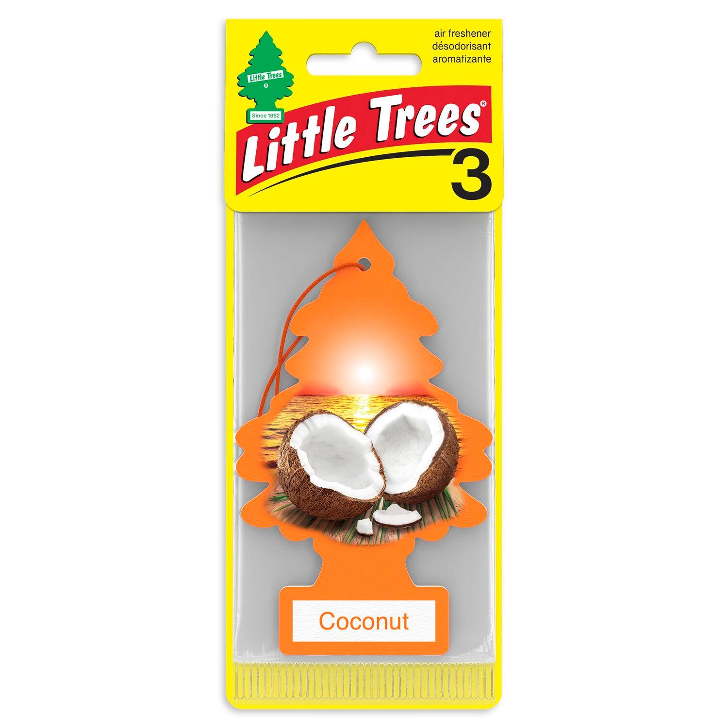 Little Trees Coconut Scent Hanging Air Freshener 3 Pack | AutoZone