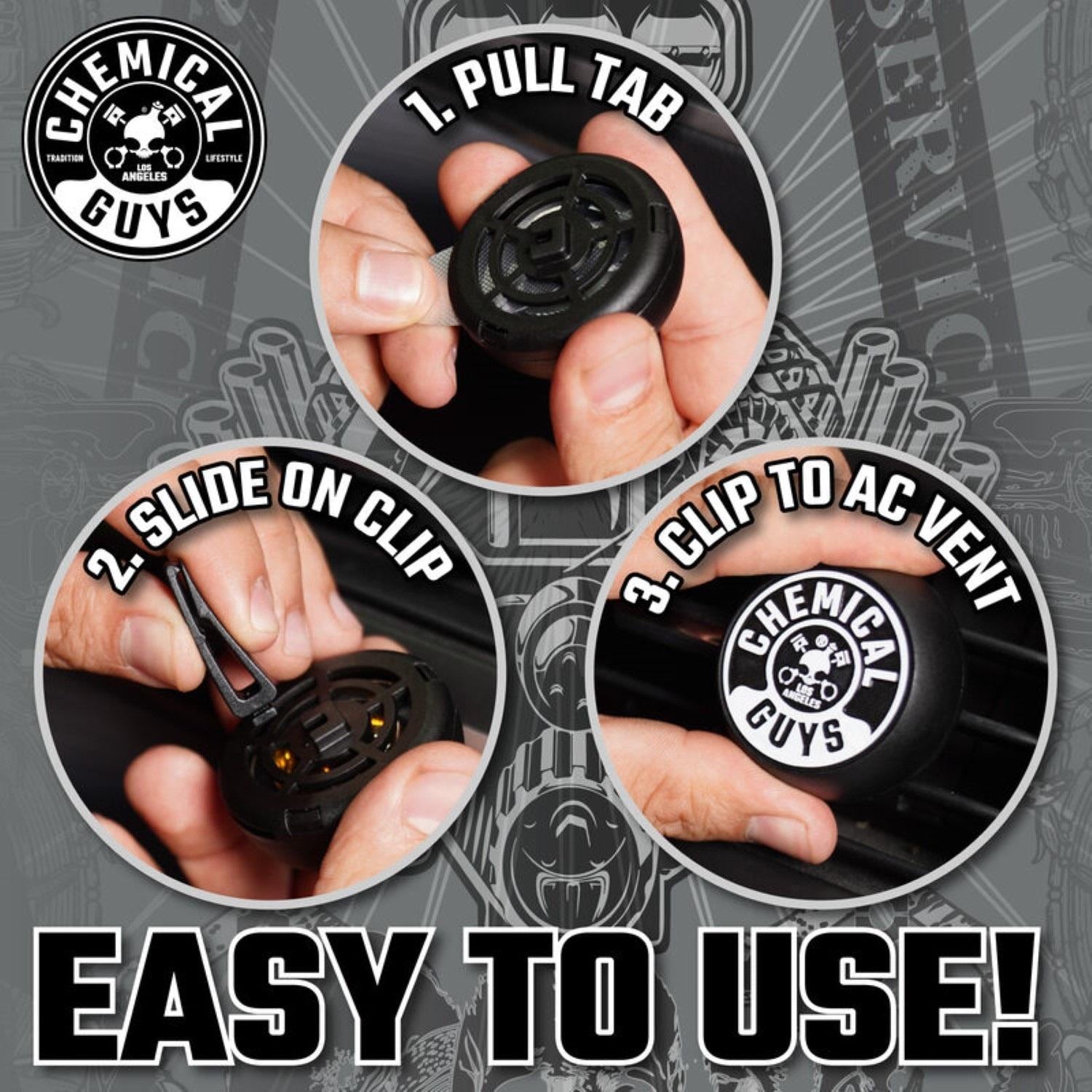 Chemical Guys Black Frost Scent Vent Air Freshener | AutoZone
