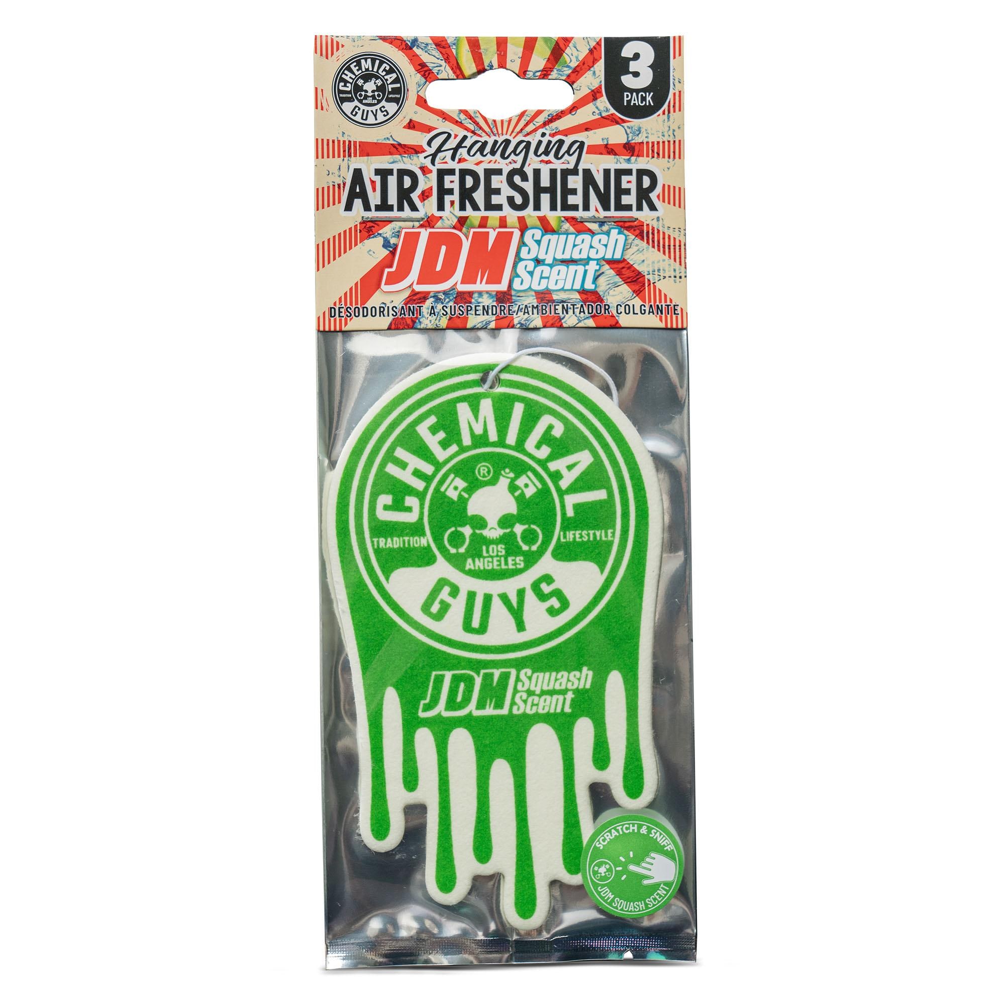 Chemical Guys JDM Squash Scent Hanging Air Freshener 3 Pack | AutoZone