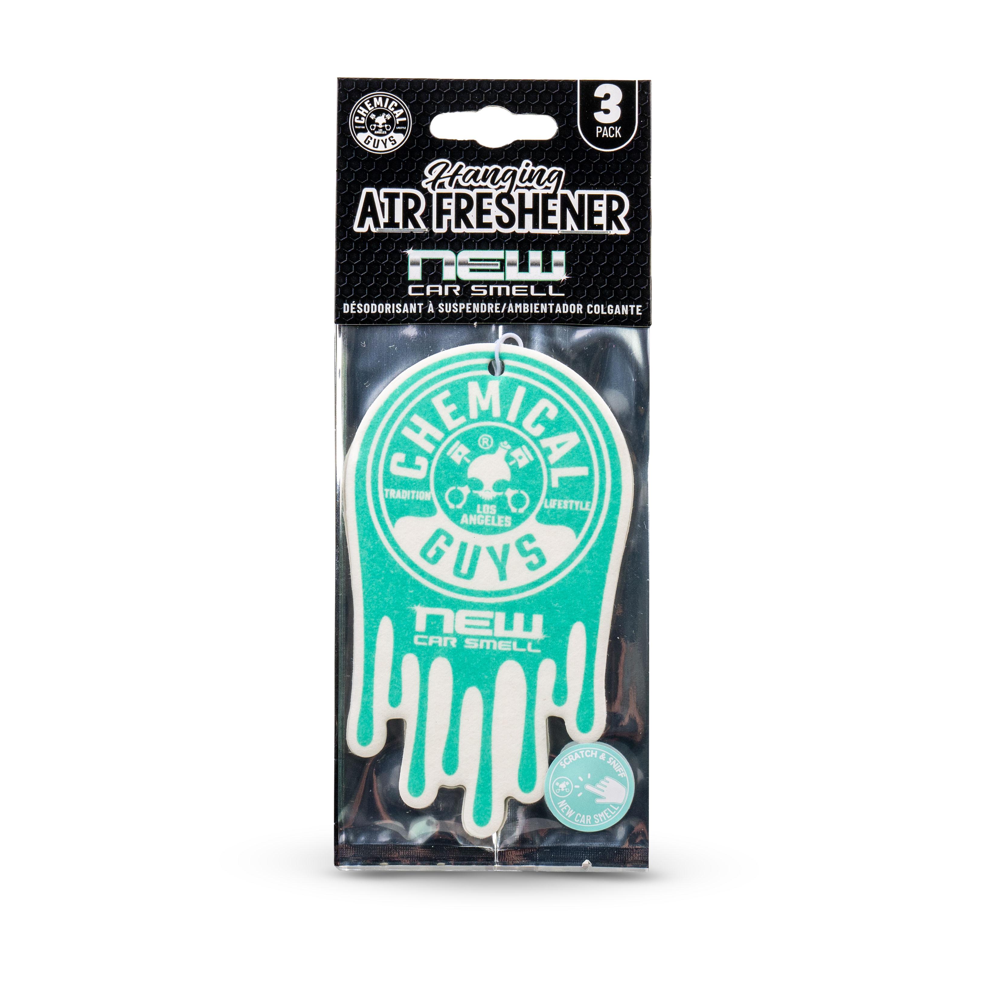 Chemical Guys New Car Scent Hanging Air Freshener 3 Pack | AutoZone