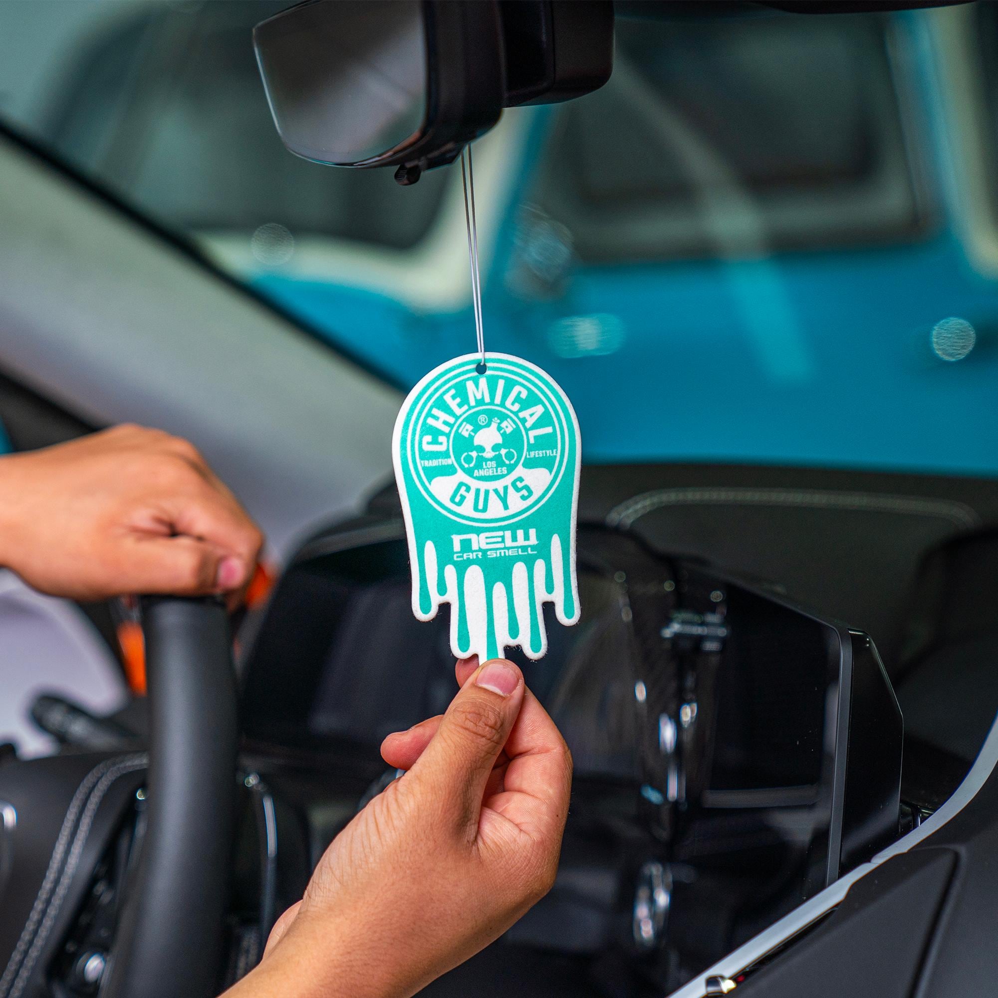 Chemical Guys New Car Scent Hanging Air Freshener 3 Pack | AutoZone