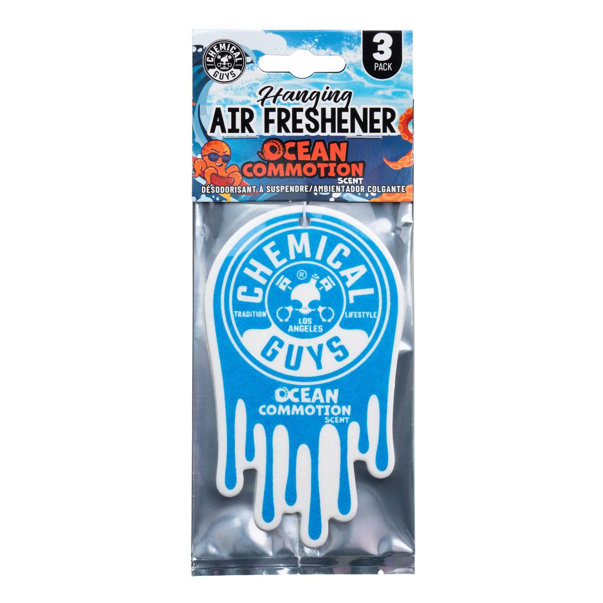 Chemical Guys Chuy Bubble Gum Scent Hanging Air Freshener 3 Pack