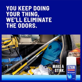 ozium cigarette smoke Ozium Original Single-Shot Total Air Refresh Car Fogger Odor Eliminator, 2 oz