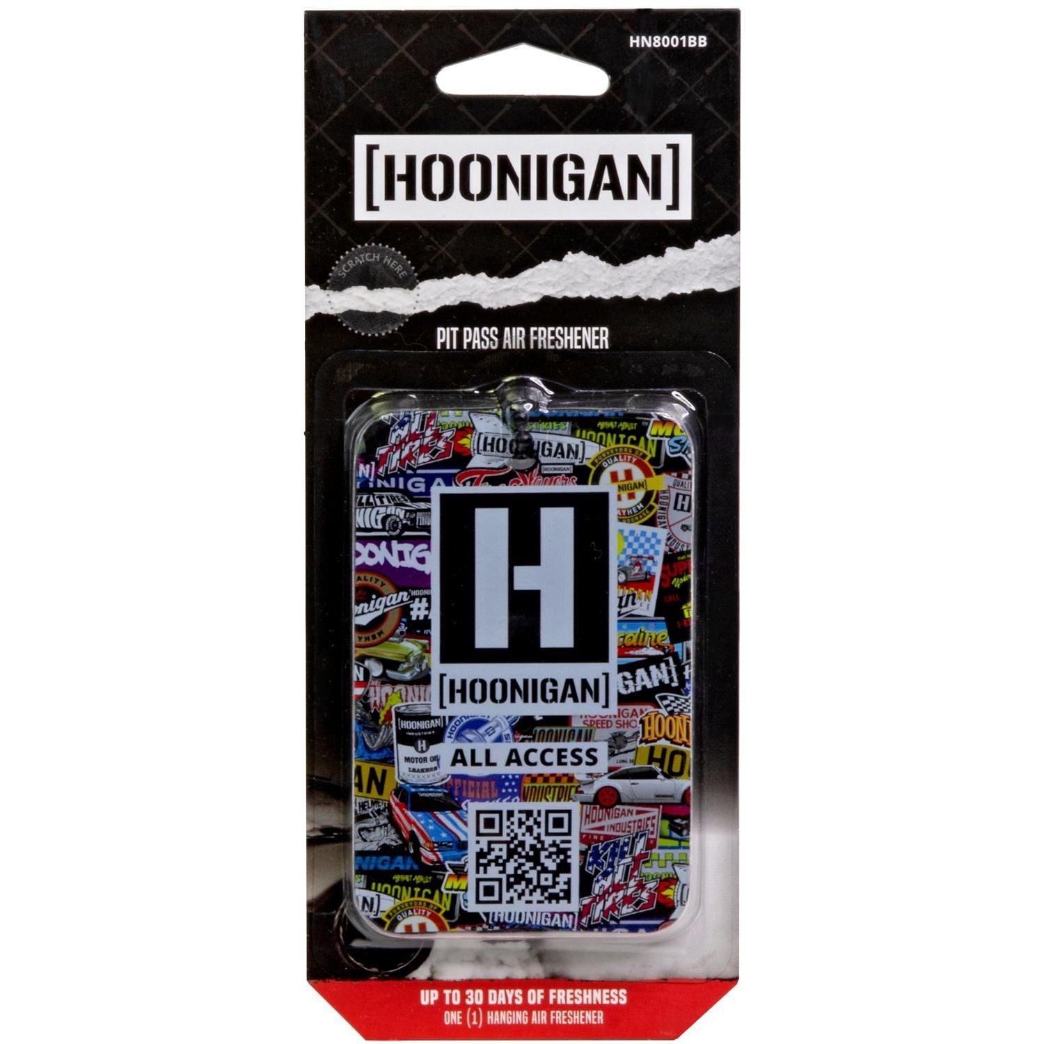 Hoonigan Pit Pass Mania Hanging Air Freshener | AutoZone