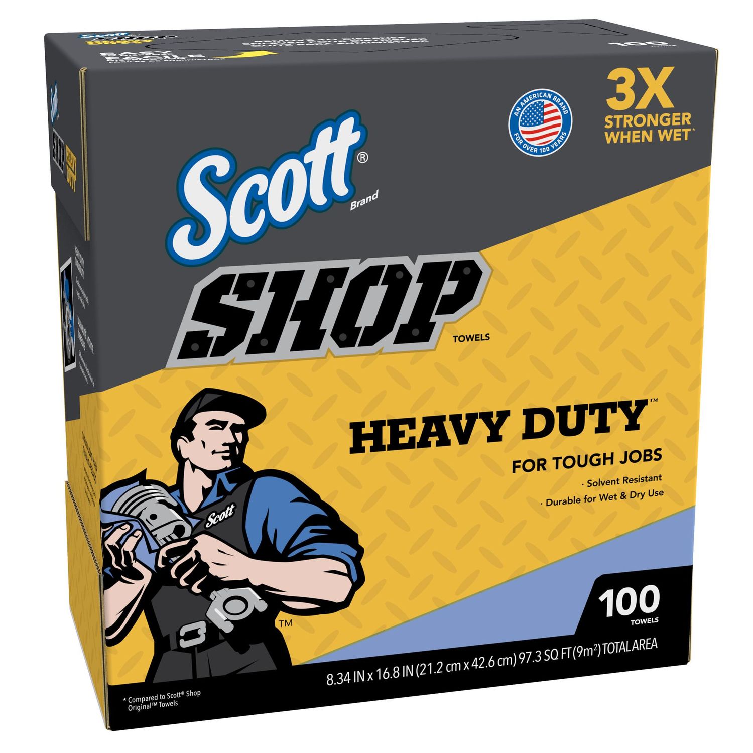 Scott Brand Blue Shop Towel