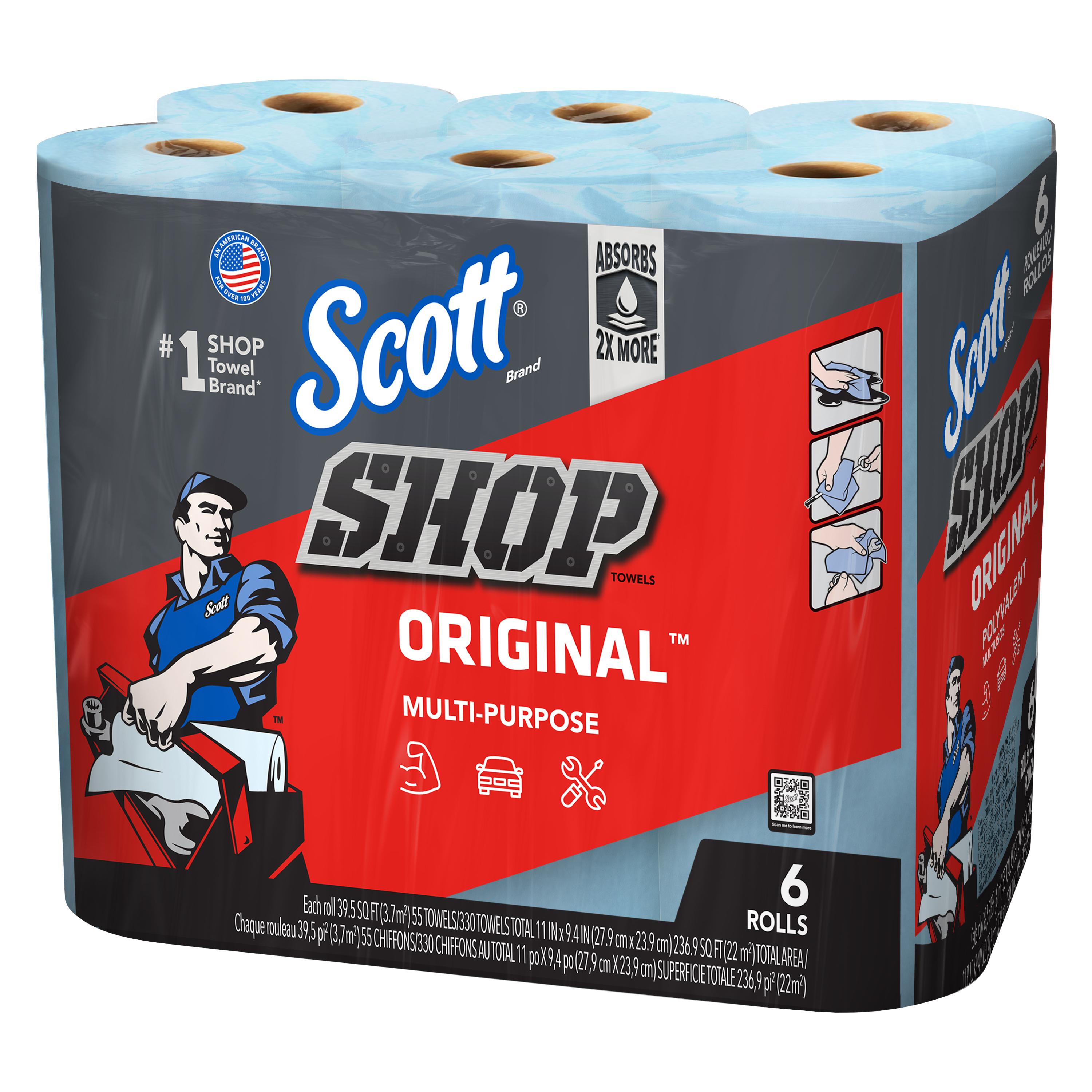 Scott Original Shop Towel Roll 6 Pack