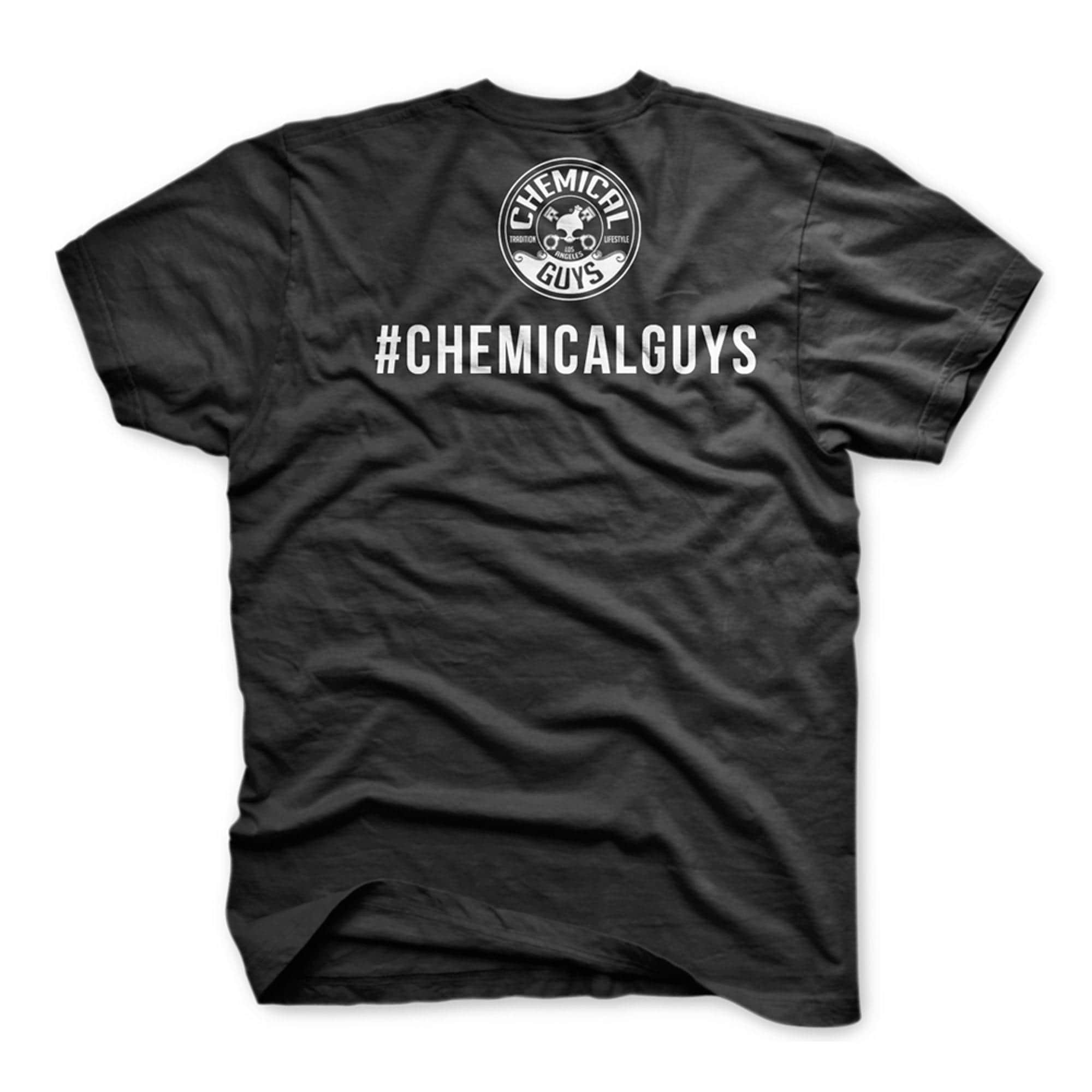Chemical Guys White Dripping Logo Large T-Shirt | AutoZone