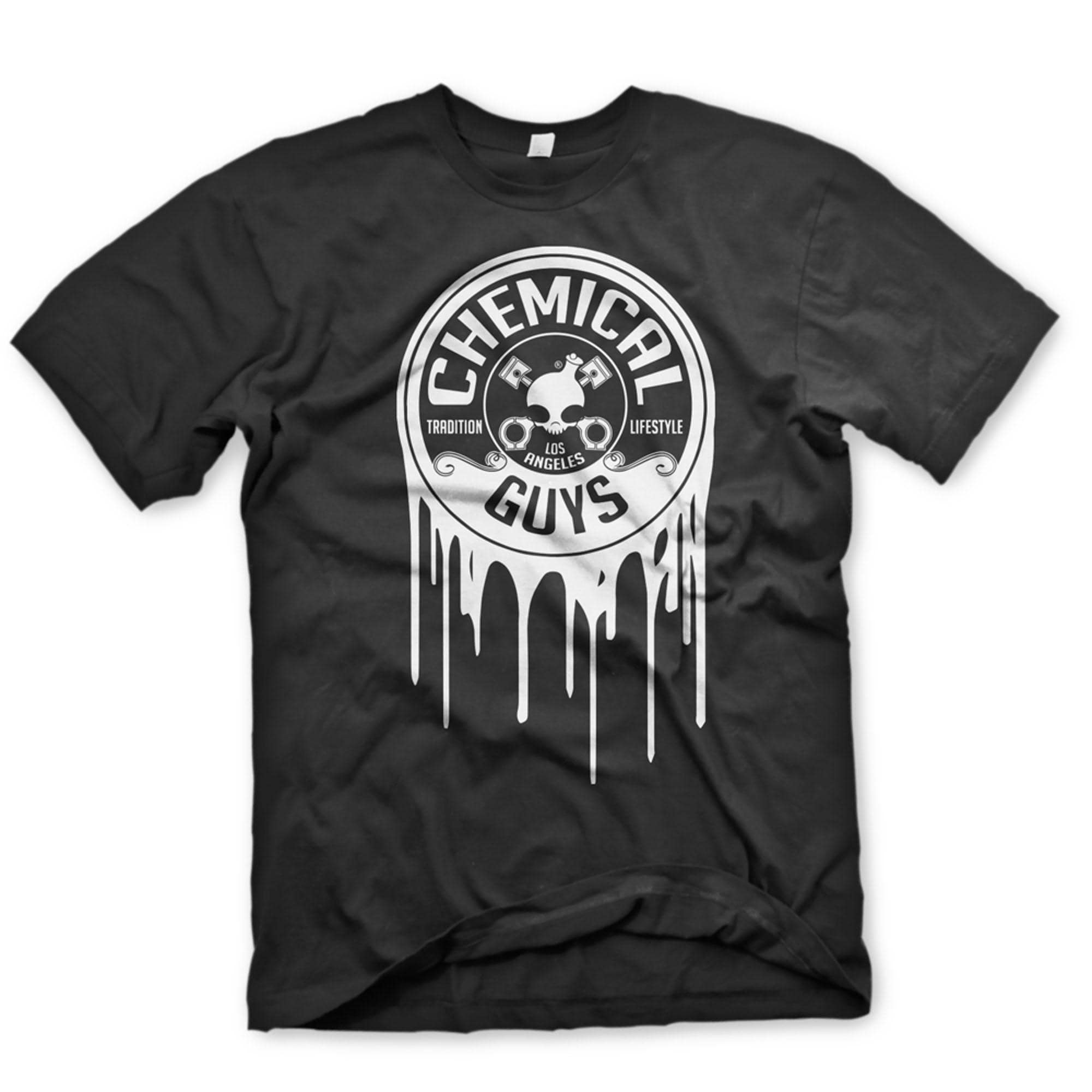 Chemical Guys White Dripping Logo X Large T-Shirt | AutoZone
