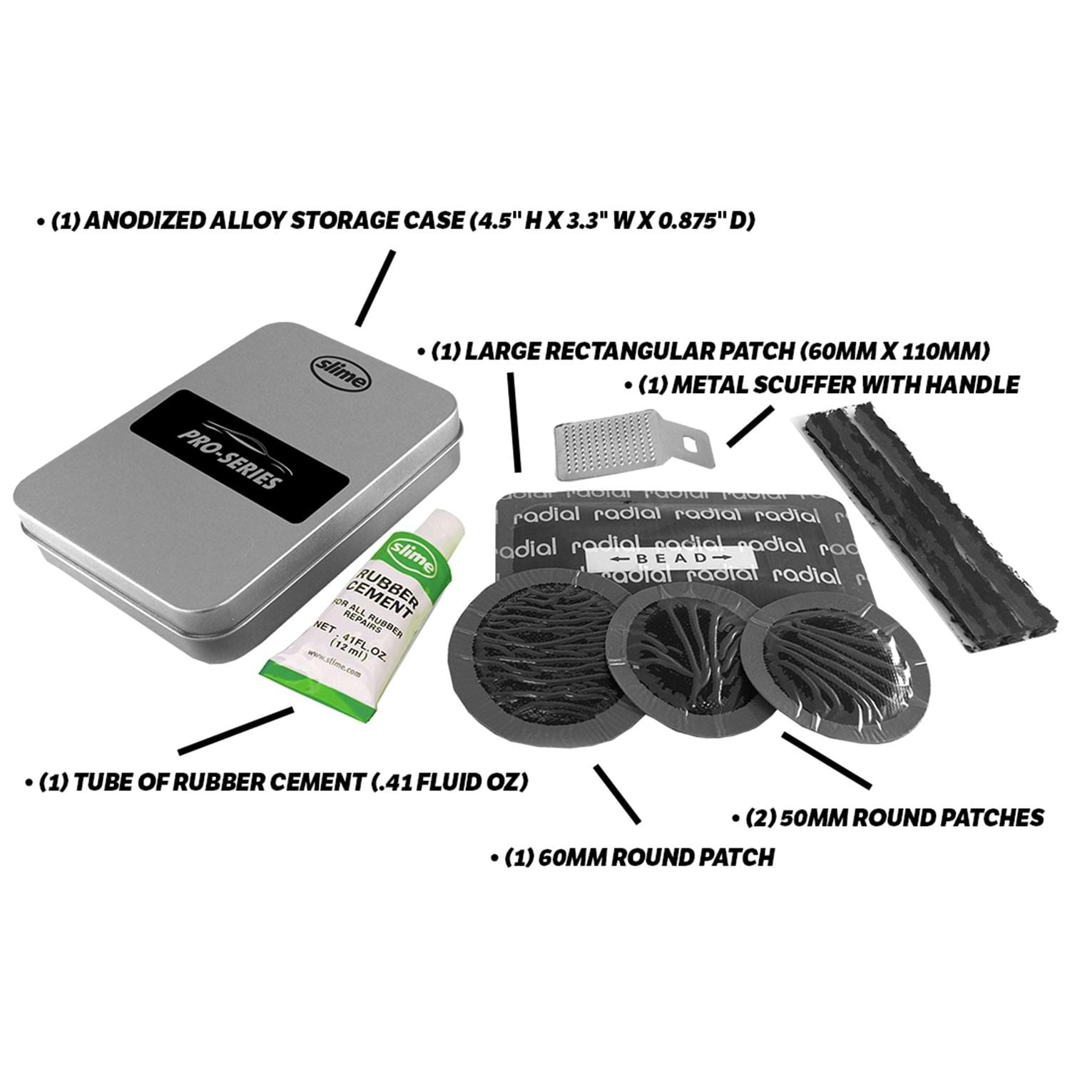 Slime Pro Series Tire Plug and Patch Kit | AutoZone
