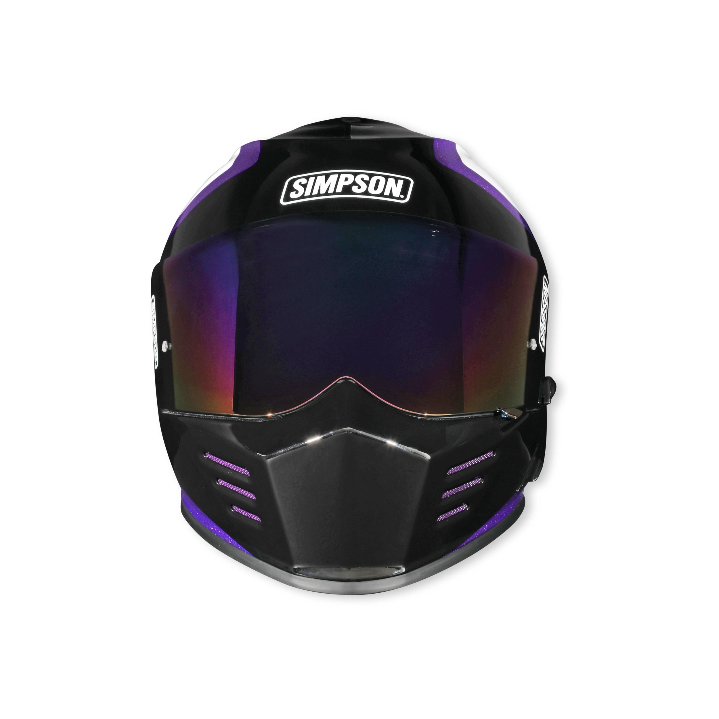 Simpson Motorcycle Helmet GBDROYLG | AutoZone