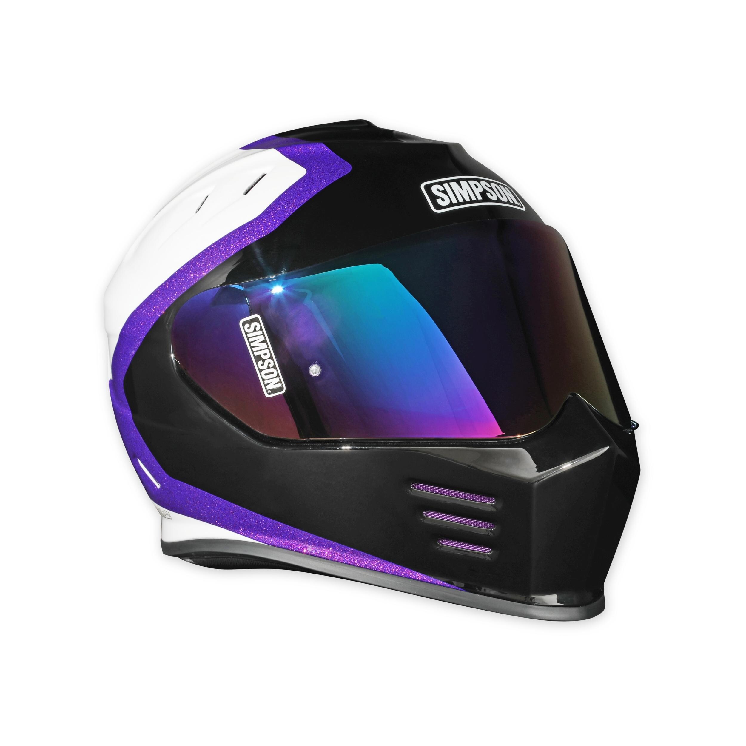 Simpson Motorcycle Helmet GBDROYLG | AutoZone