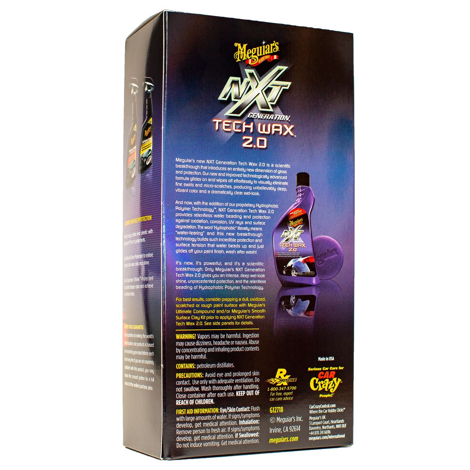 Meguiar's NXT Generation Tech Wax 2.0 Liquid 18oz | AutoZone