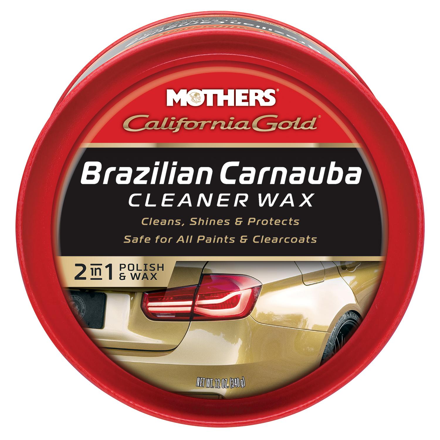 クリームパン　carrozzeria Mothers California Gold Brazilian Carnauba Paste Cleaner Wax 12oz
