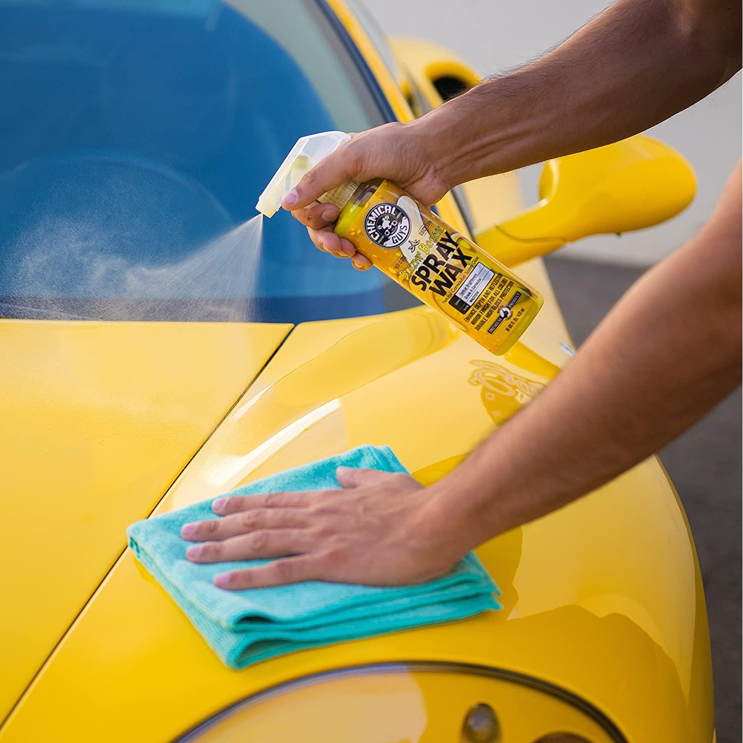 Chemical Guys Blazin Banana Natural Carnauba Spray Wax 16 oz