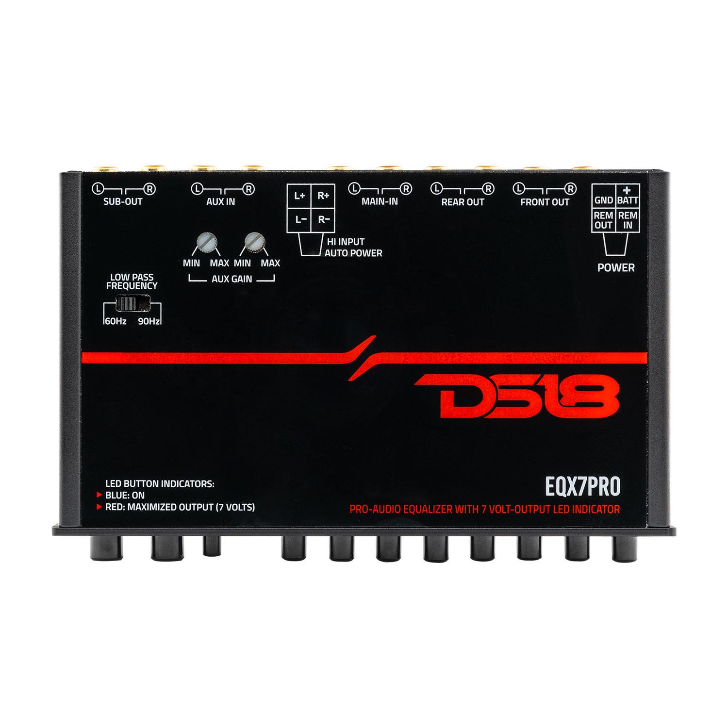 DS18 Audio Equalizer EQX7PRO | AutoZone