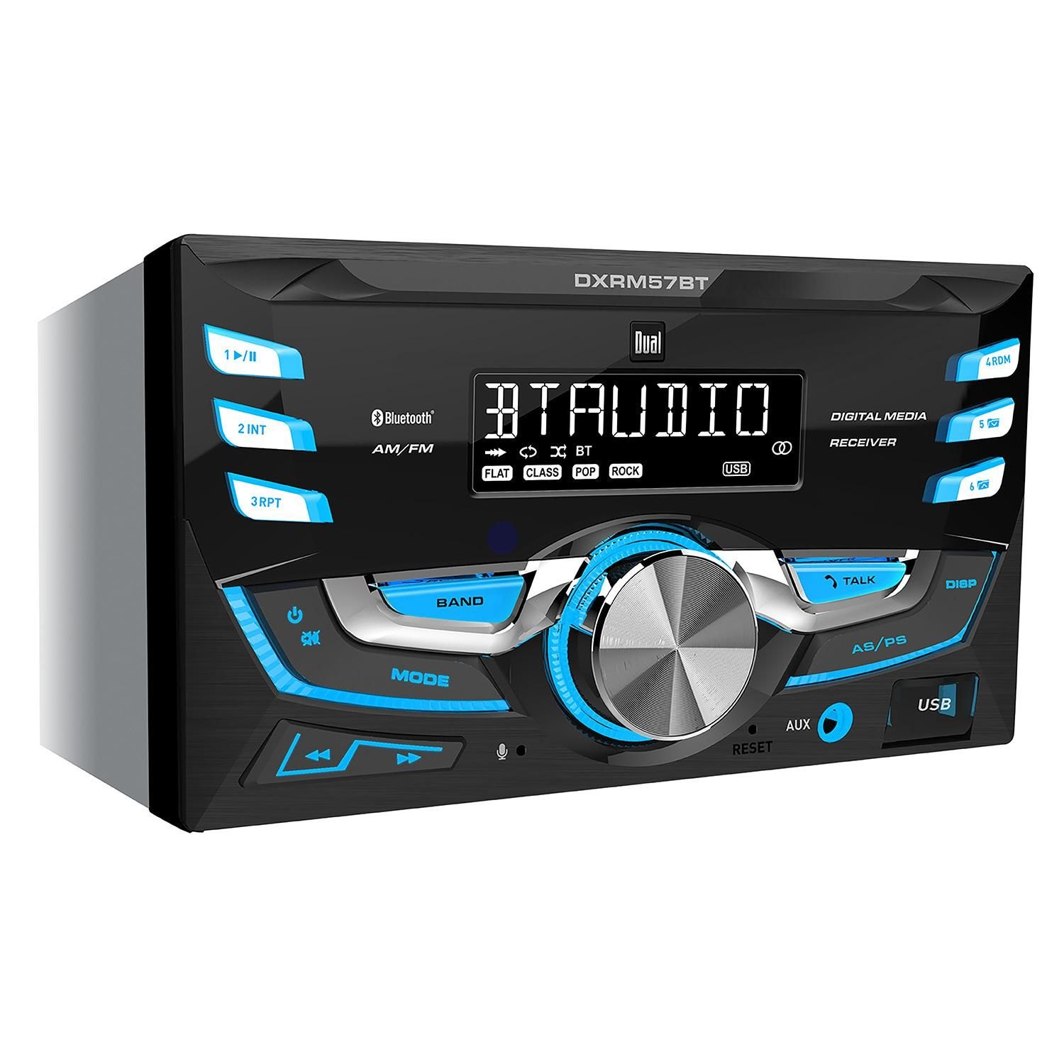 Dual Electronics 7 Character LCD Digital Media Receiver with