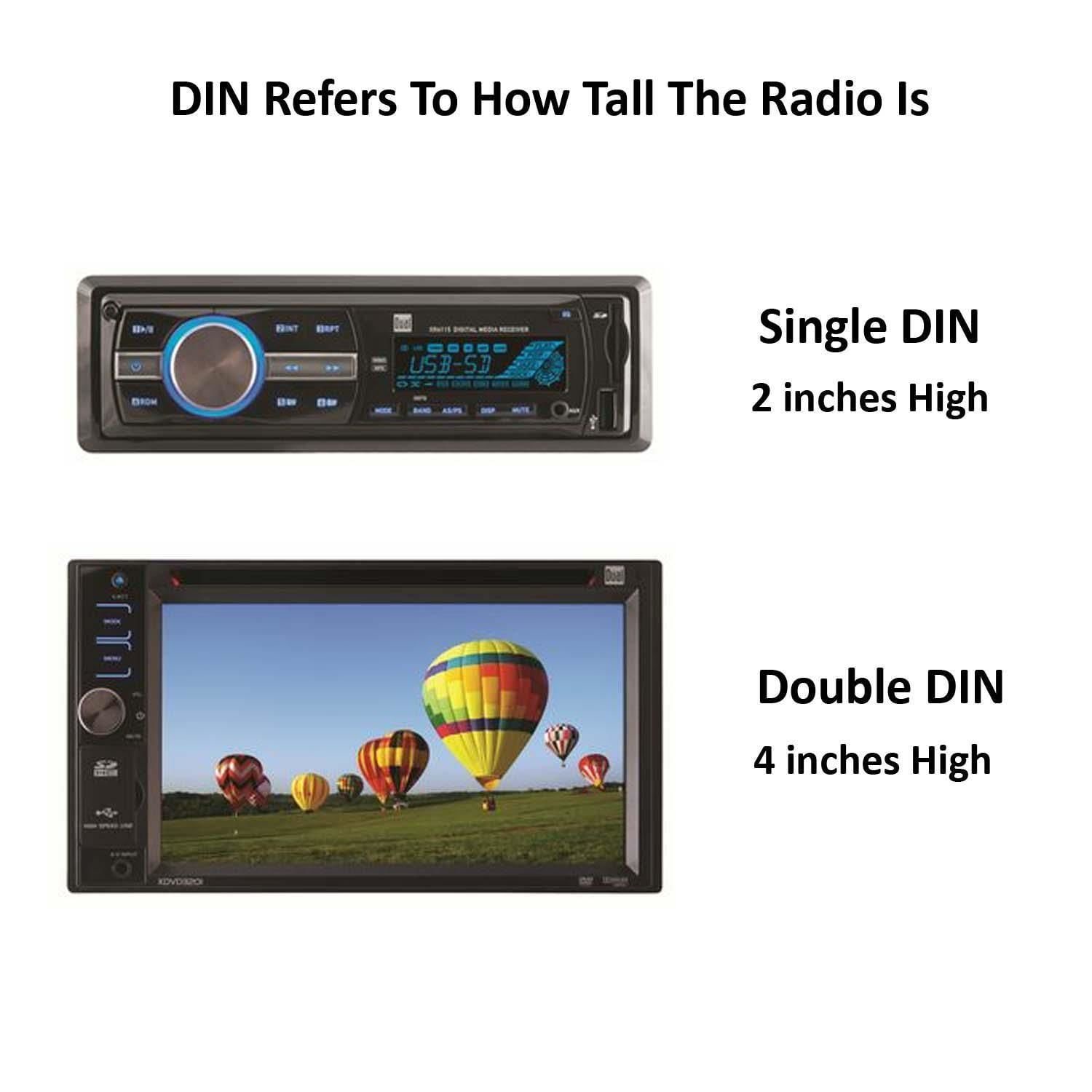 Dual Electronics 7 Character LCD Digital Media Receiver with