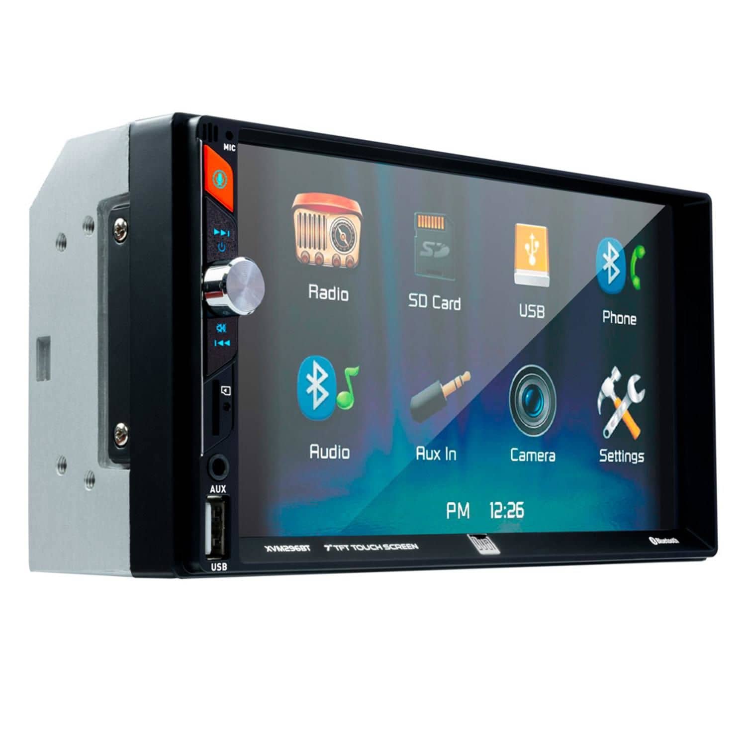 Dual Electronics 6.2in Touchscreen Multimedia Receiver with Bluetooth
