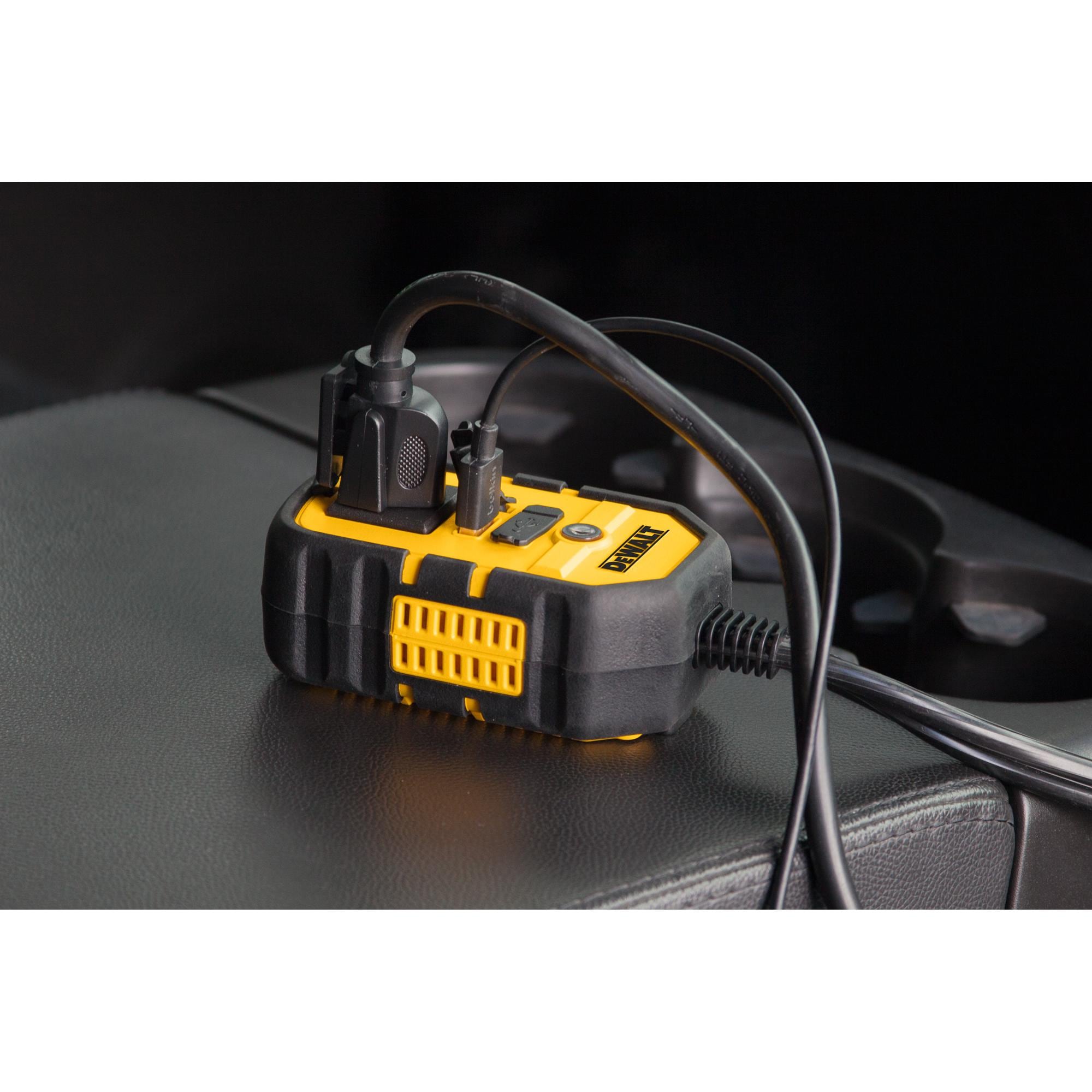 dewalt cigarette lighter inverter Dewalt 140 Watt Power Inverter DXAEPI140