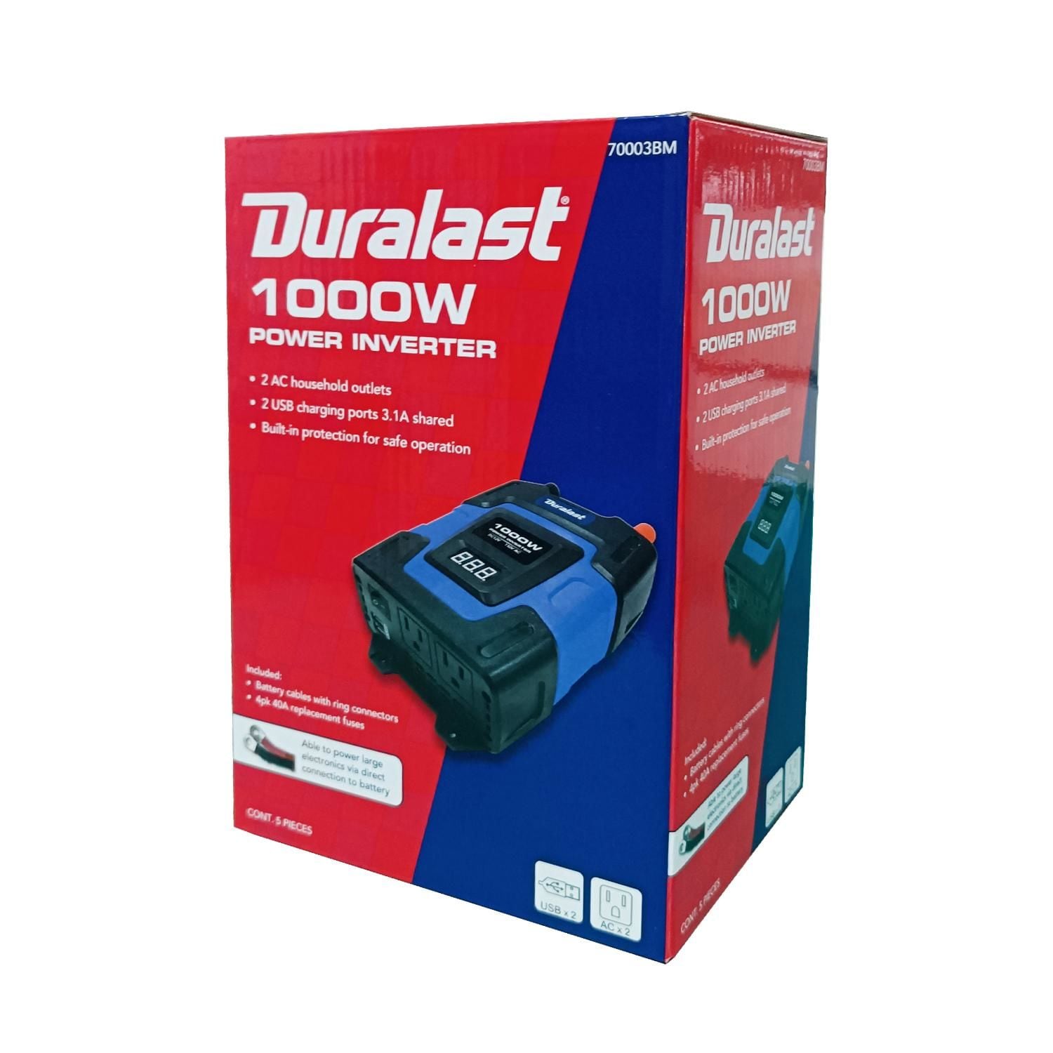 cigarette lighter power inverter autozone Duralast Power Inverter 70003BM