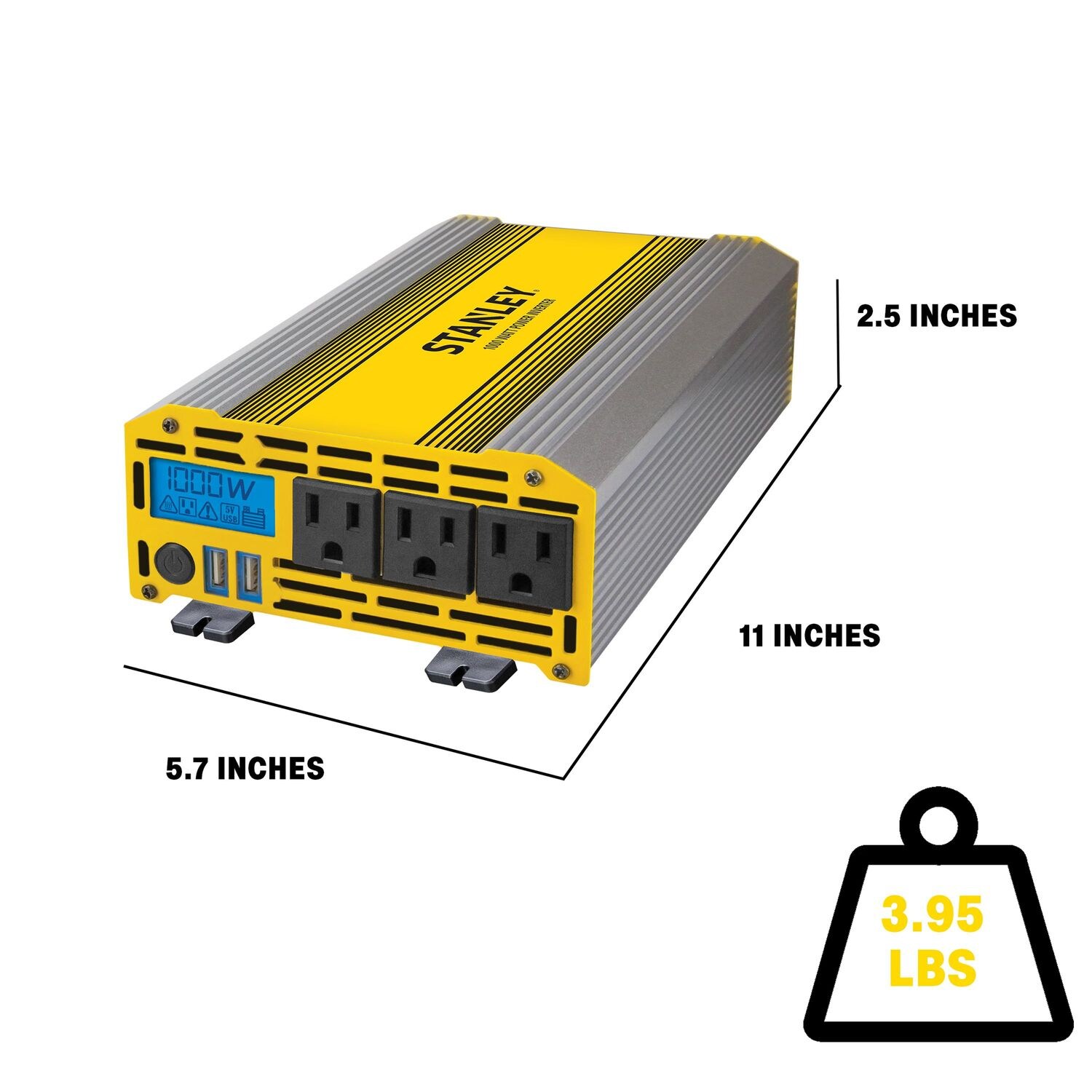 Stanley 1,000 Watts Digital Power Inverter | AutoZone