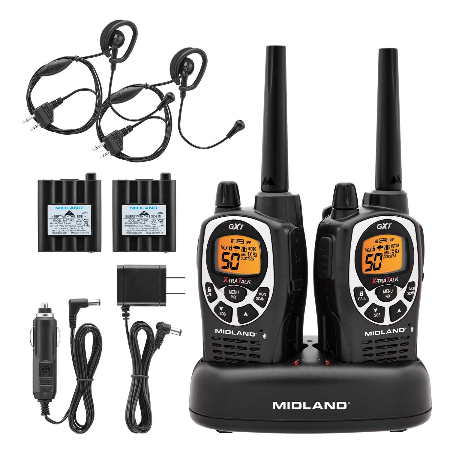 Midland Radio Two-Way Radio GXT1000VP4 | AutoZone